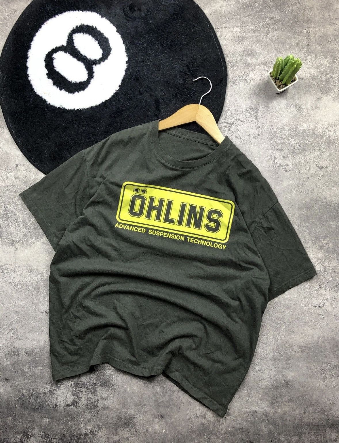 Other ÖHLINS Vintage Big Logo Tshirt AdvancedSuspension Streetwear Size US XL / EU 56 / 4 - 2 Thumbnail