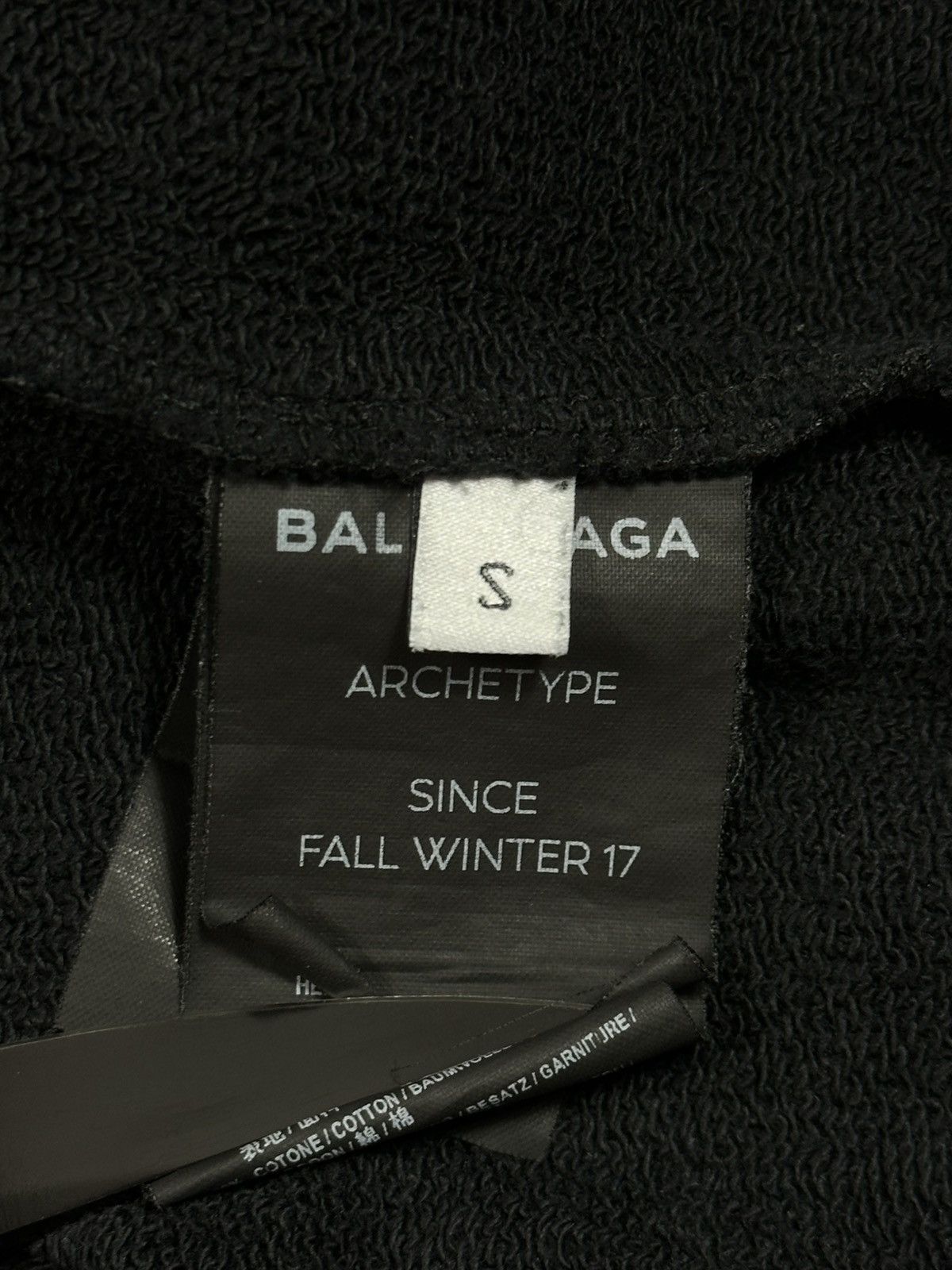 Balenciaga Balenciaga Pocket Back Logo Oversized Hoodie Size US S / EU 44-46 / 1 - 7 Thumbnail