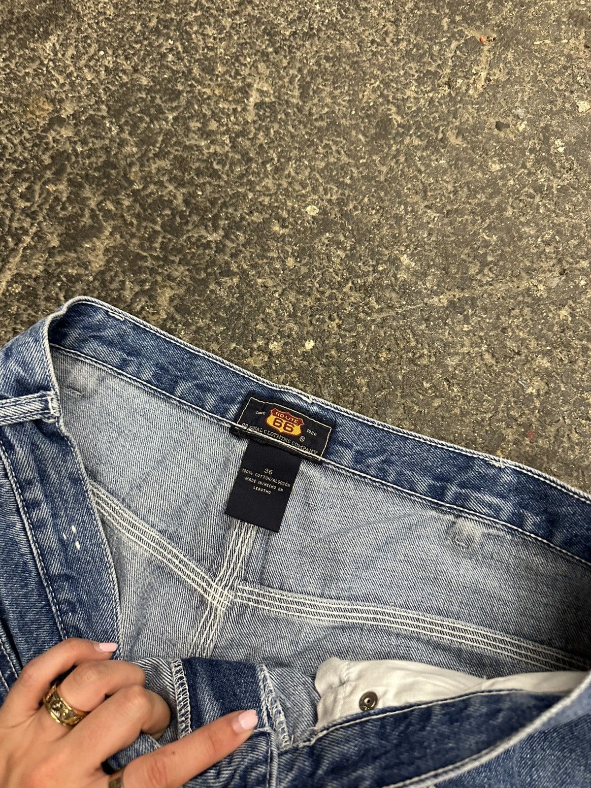 Other Y2K Route 66 cargo jorts Size US 33 - 3 Thumbnail