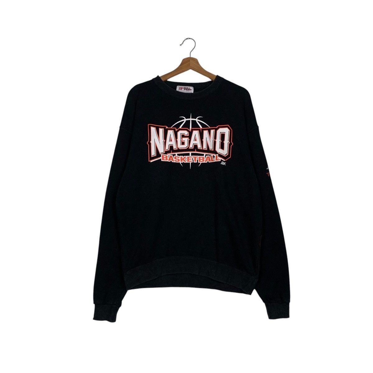 Japanese Brand BULL FIGHT Basketball Big Logo Crewneck Sweatshirt #1970-C86 Size US L / EU 52-54 / 3 - 1 Thumbnail