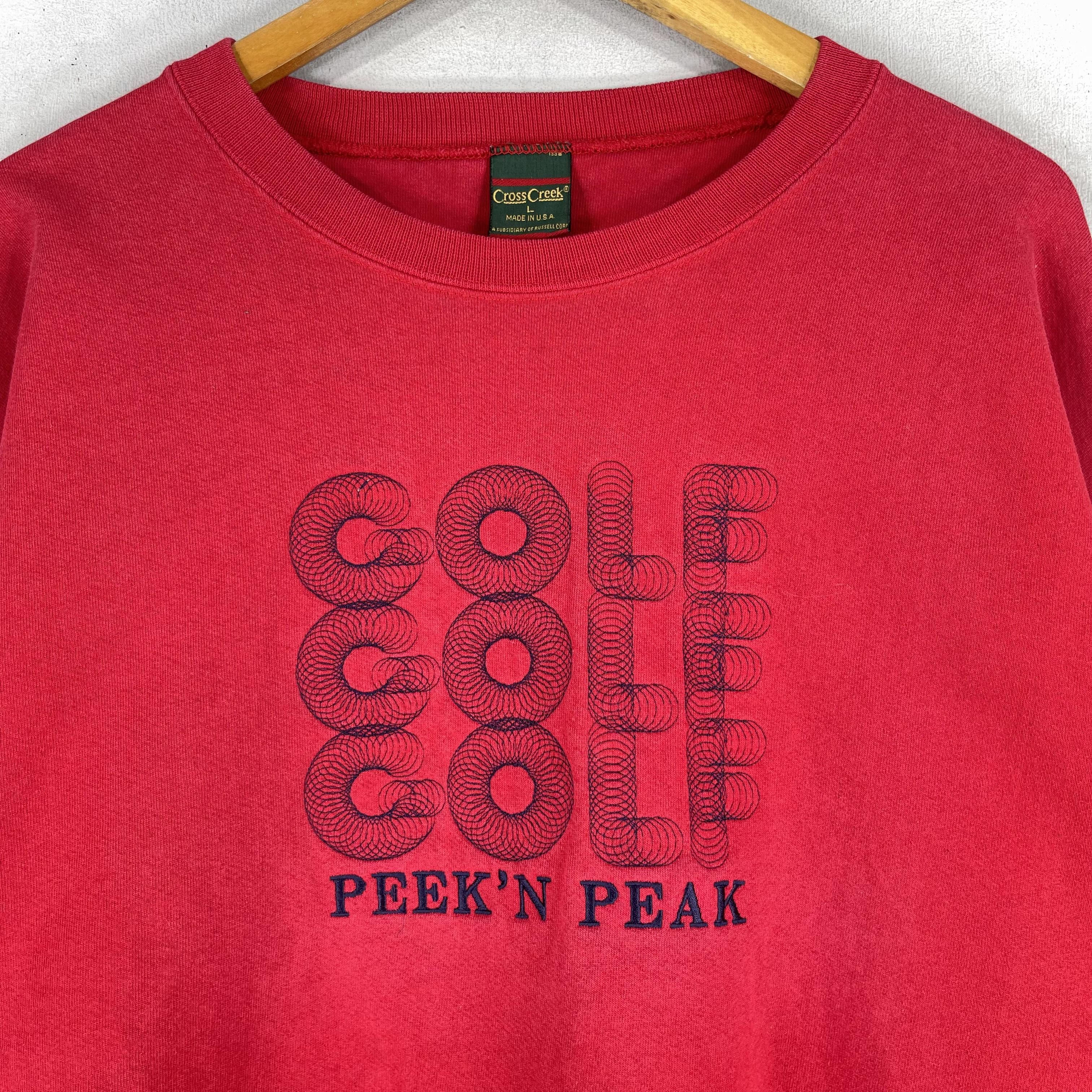 Vintage Vintage Peek'n Peak Golf Resort Embroidery Sweatshirt Size US L / EU 52-54 / 3 - 2 Thumbnail