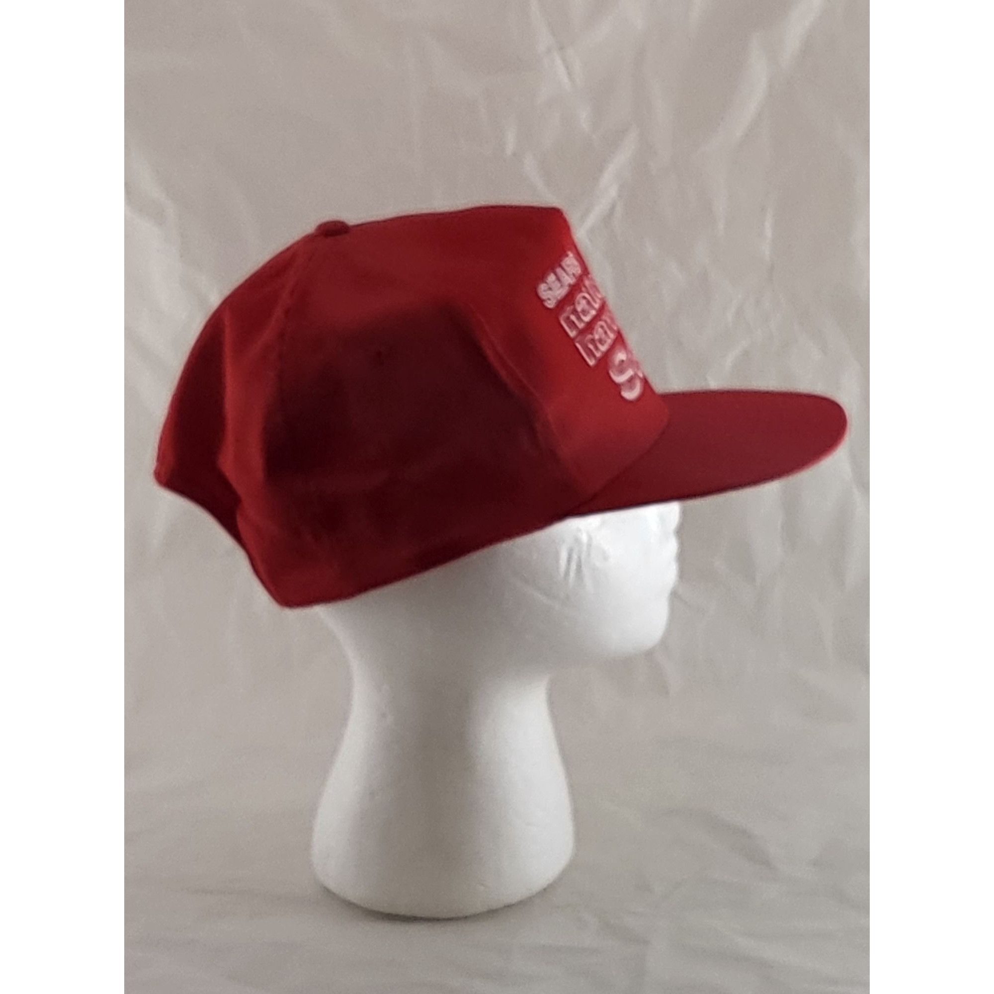 Sears Vintage Sears Snapback Hat KC Crown National Hardware Sale R Size ONE SIZE - 4 Thumbnail