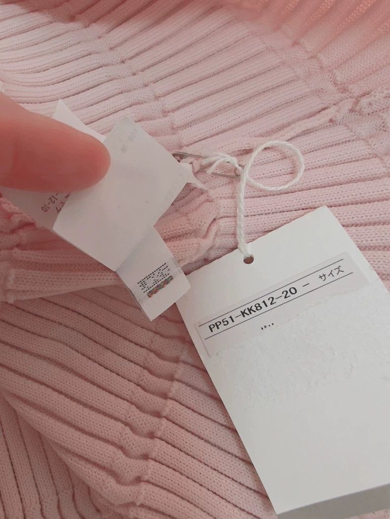 Issey Miyake Issey Miyake size:one size Pink knitted sweater Size XS / US 0-2 / IT 36-38 - 8 Thumbnail