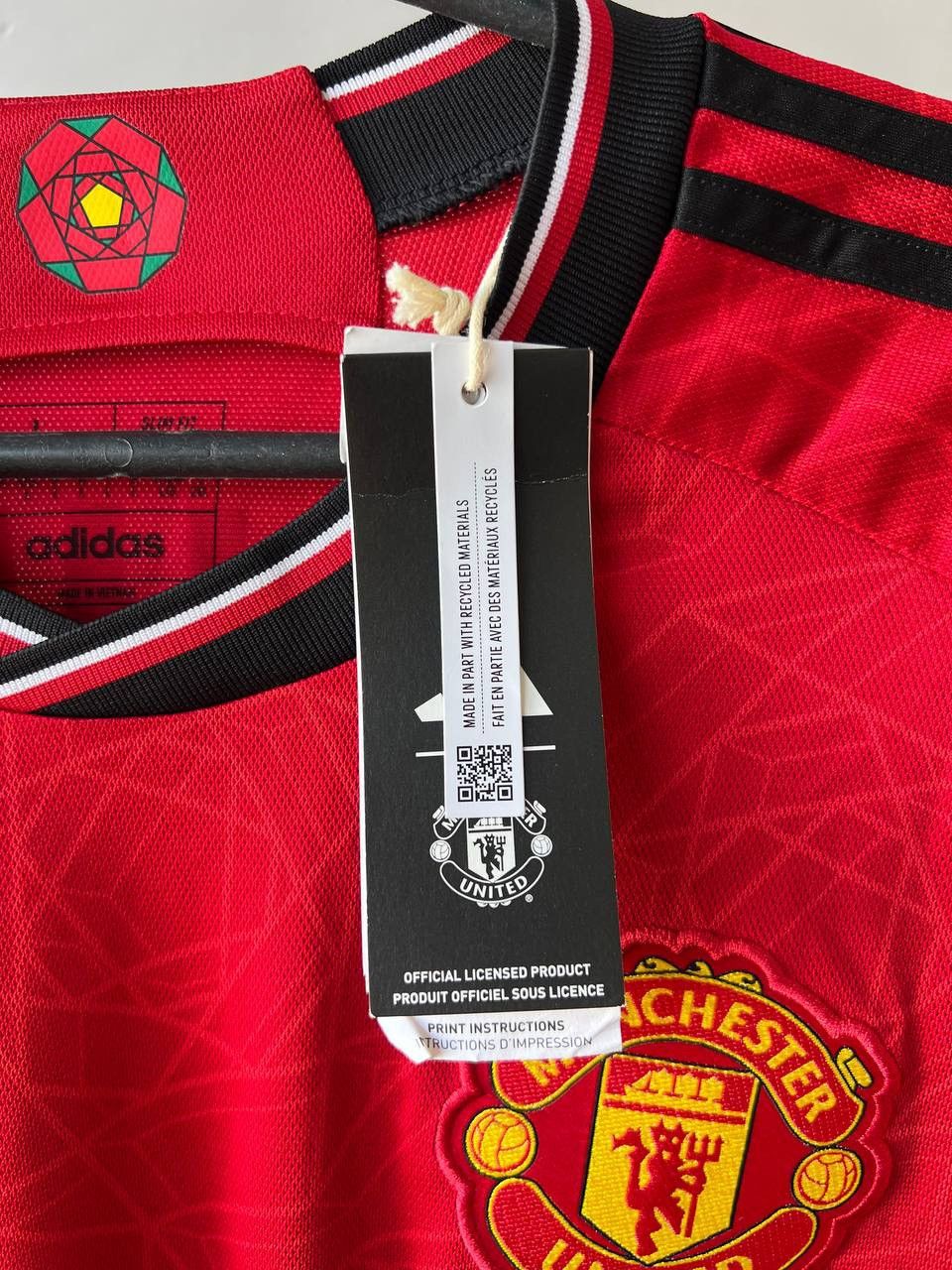 Adidas NEW! MANCHESTER UNITED 2024 #10 RASHFORD SOCCER JERSEY SHIRT Size US L / EU 52-54 / 3 - 6 Thumbnail