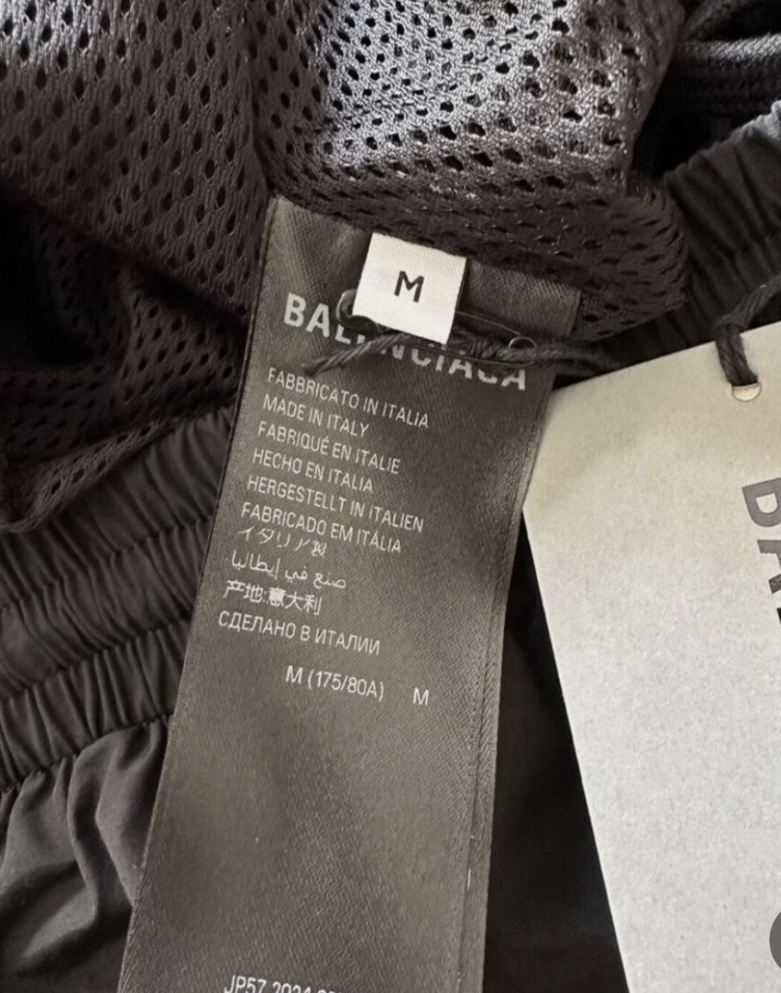 Balenciaga Balenciaga Unisex Tracksuit Pants Black Size M! Size US 32 / EU 48 - 9 Thumbnail