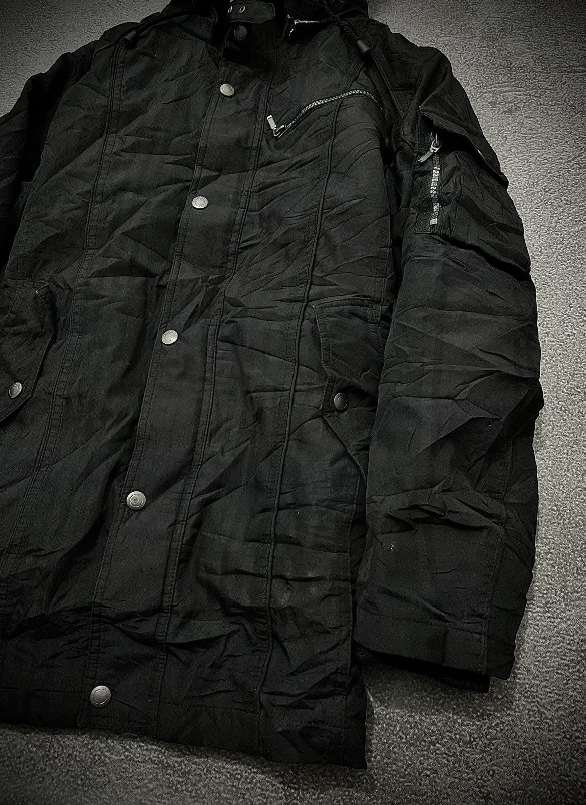 Japanese Brand Crazy Fur Japanese Louis Chaplon Bondage Fur Hood Jacket Size US M / EU 48-50 / 2 - 2 Thumbnail