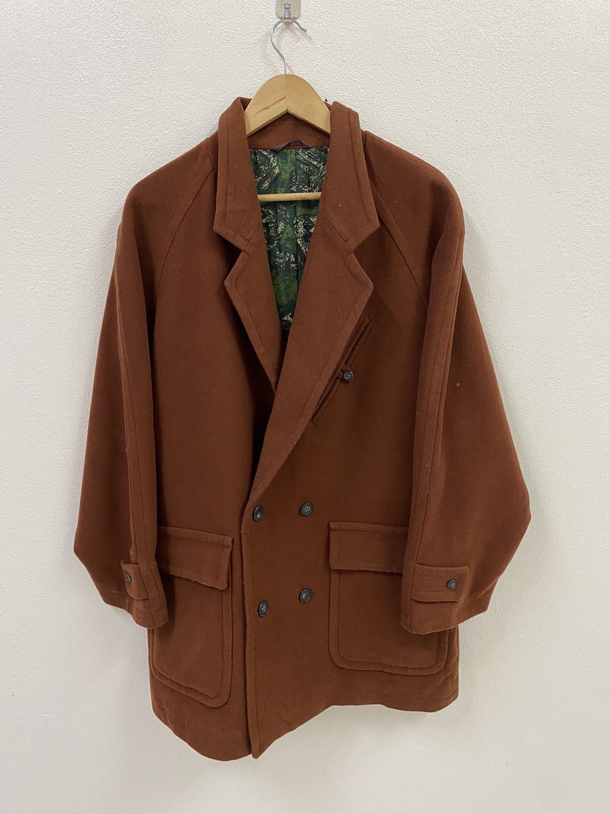 Lanvin Lanvin Wool Coat Jacket Size US L / EU 52-54 / 3 - 2 Thumbnail
