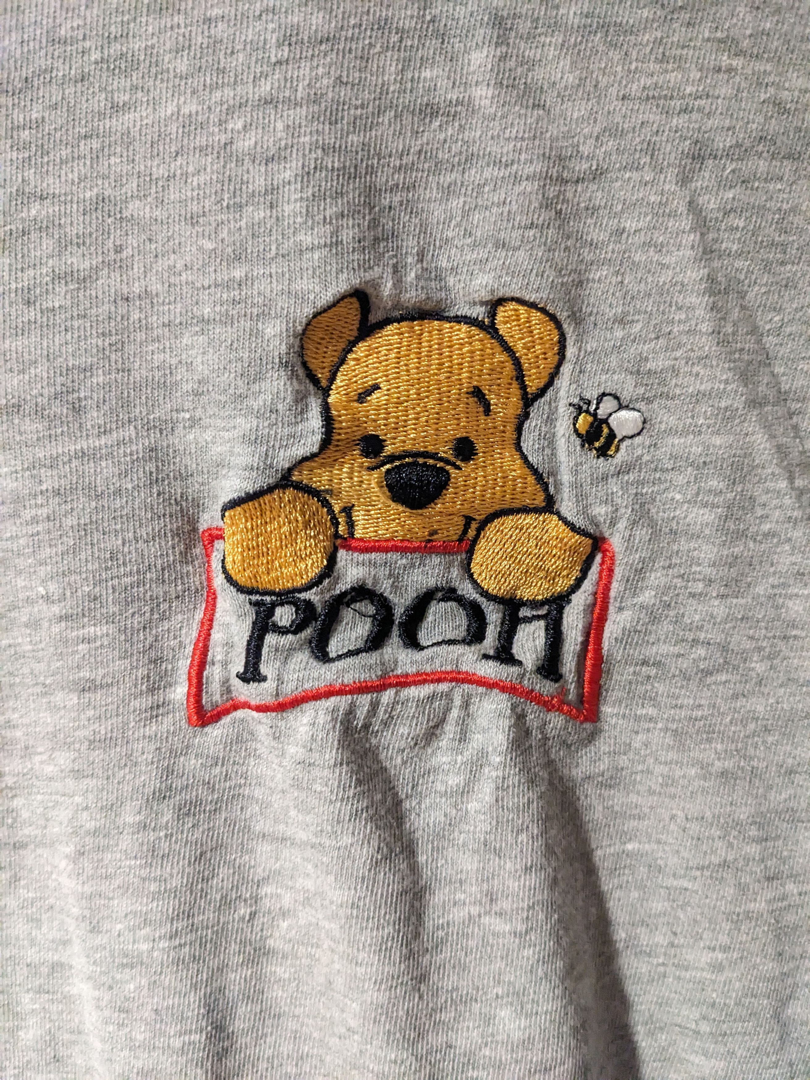 Disney × Vintage Vintage 90s Winnie the Pooh Henley Long-Sleeve T-Shirt Size US M / EU 48-50 / 2 - 2 Thumbnail