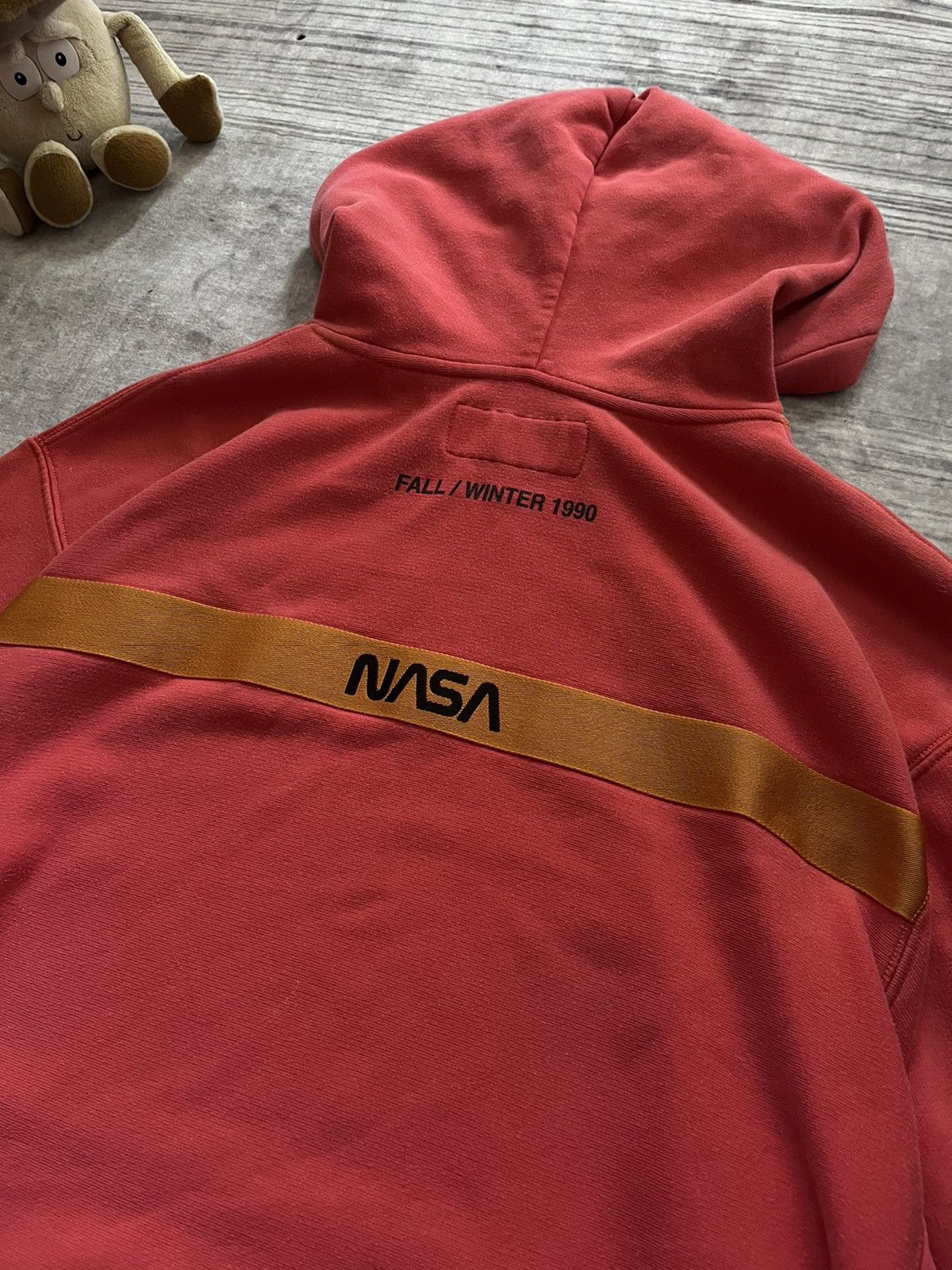 Heron Preston × NASA Heron Preston NASA Oversized Hoodie Pink-Red Size US M / EU 48-50 / 2 - 3 Thumbnail