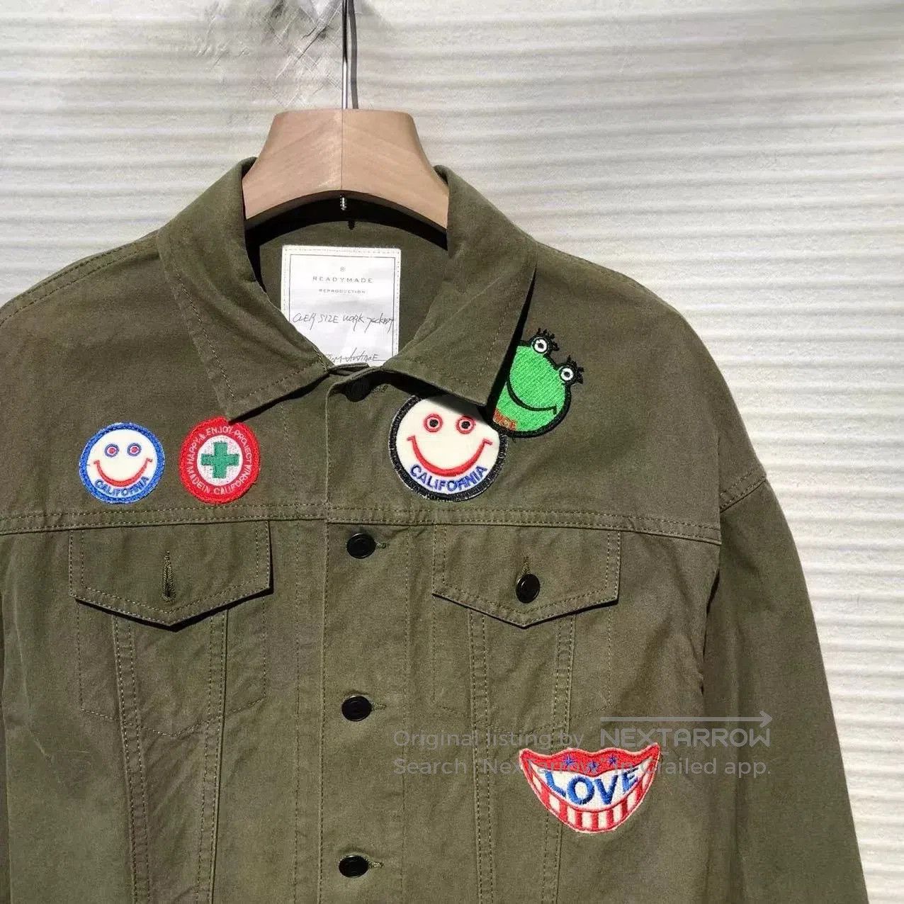 READYMADE READYMADE Badge Embroidered Work Jacket. Size US S / EU 44-46 / 1 - 5 Thumbnail