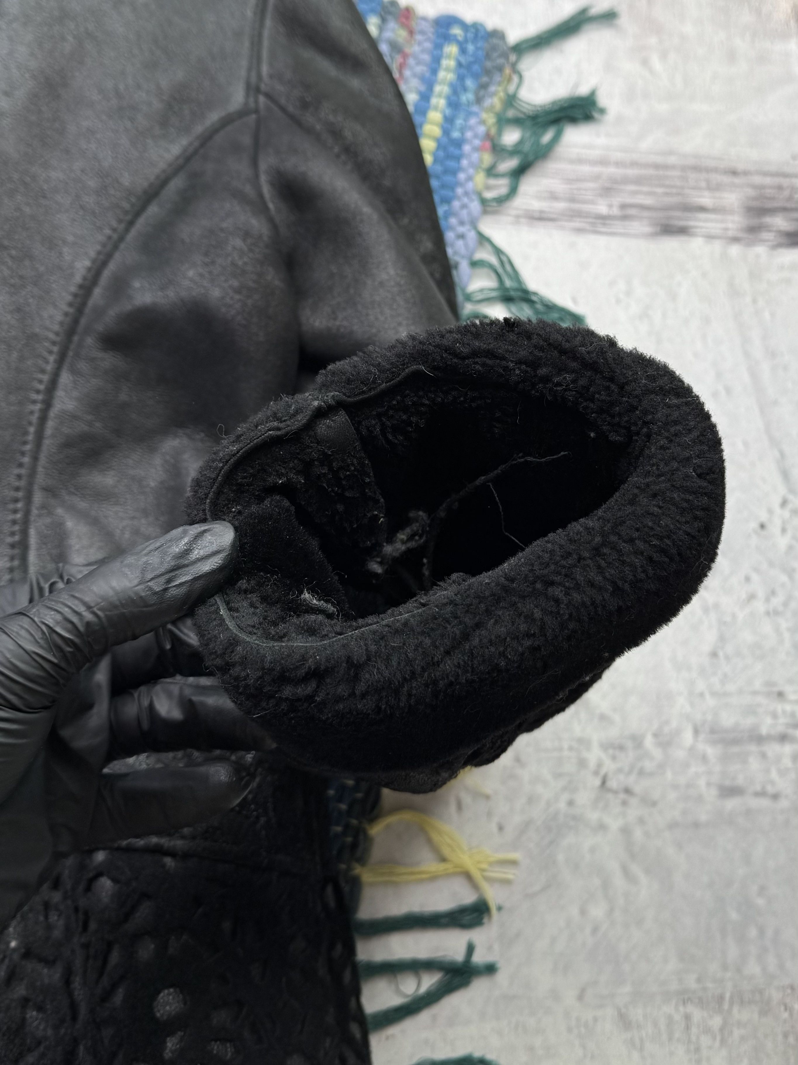 Japanese Brand Vintage Real Sheepskin Coat D15(583)A787 Size L / US 10 / IT 46 - 14 Thumbnail