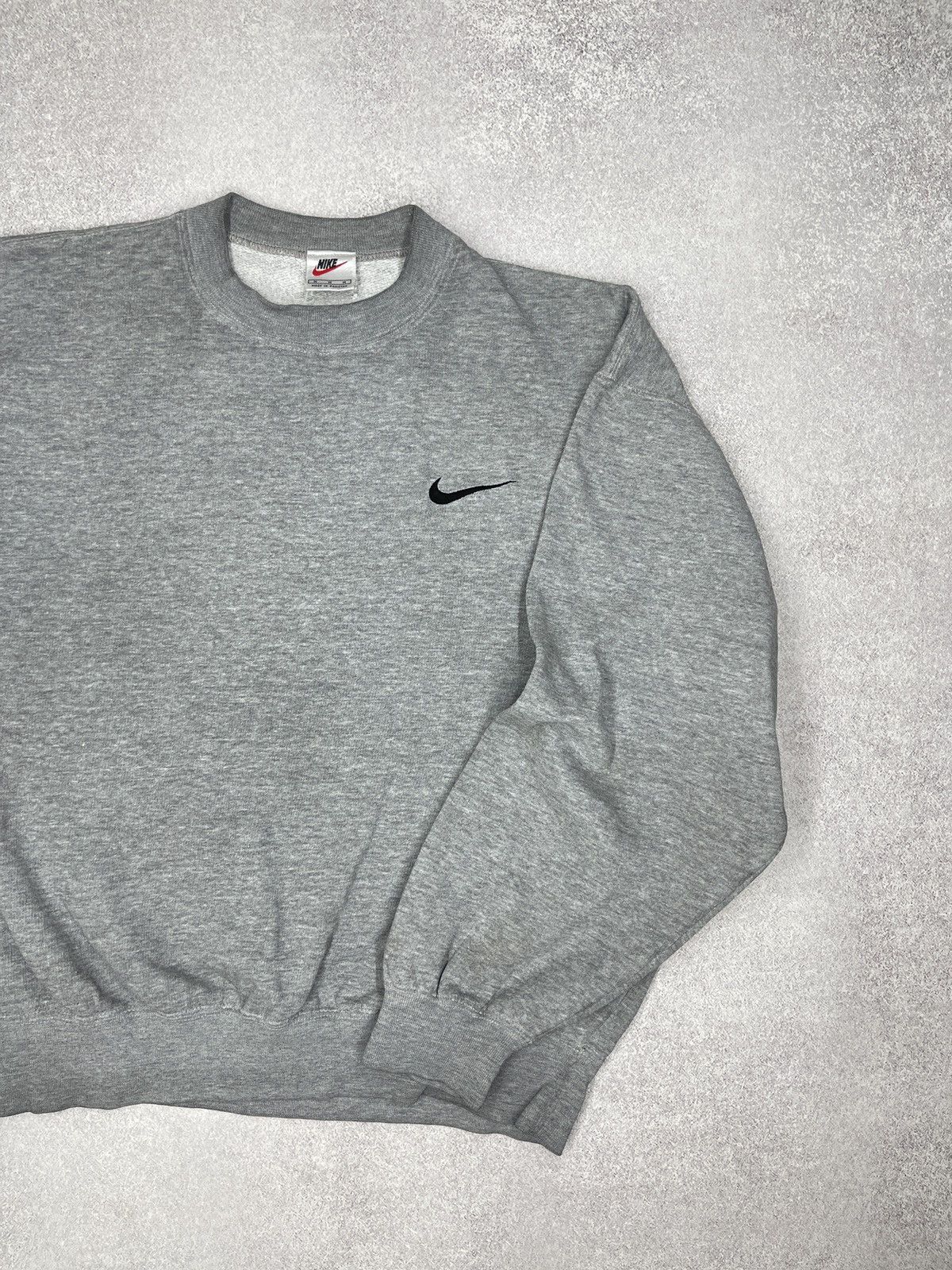 Nike Rare Vintage Nike Basic Sweatshirt Grey Drill ACG TECH Size US M / EU 48-50 / 2 - 3 Thumbnail