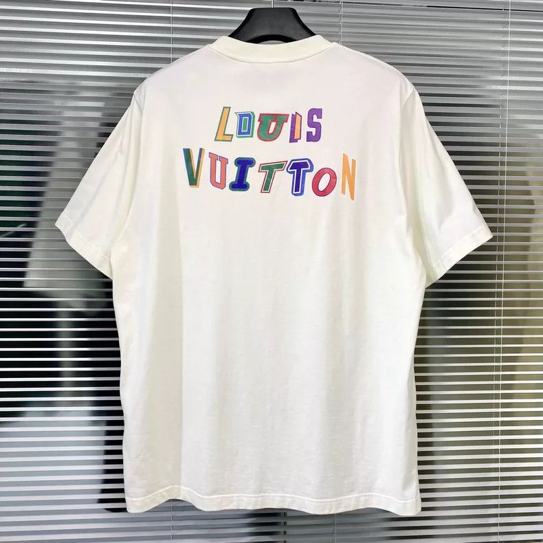 Louis Vuitton LOUIS VUITTON Letter logo short sleeves 2504-Nextarrow Size US S / EU 44-46 / 1 - 2 Thumbnail