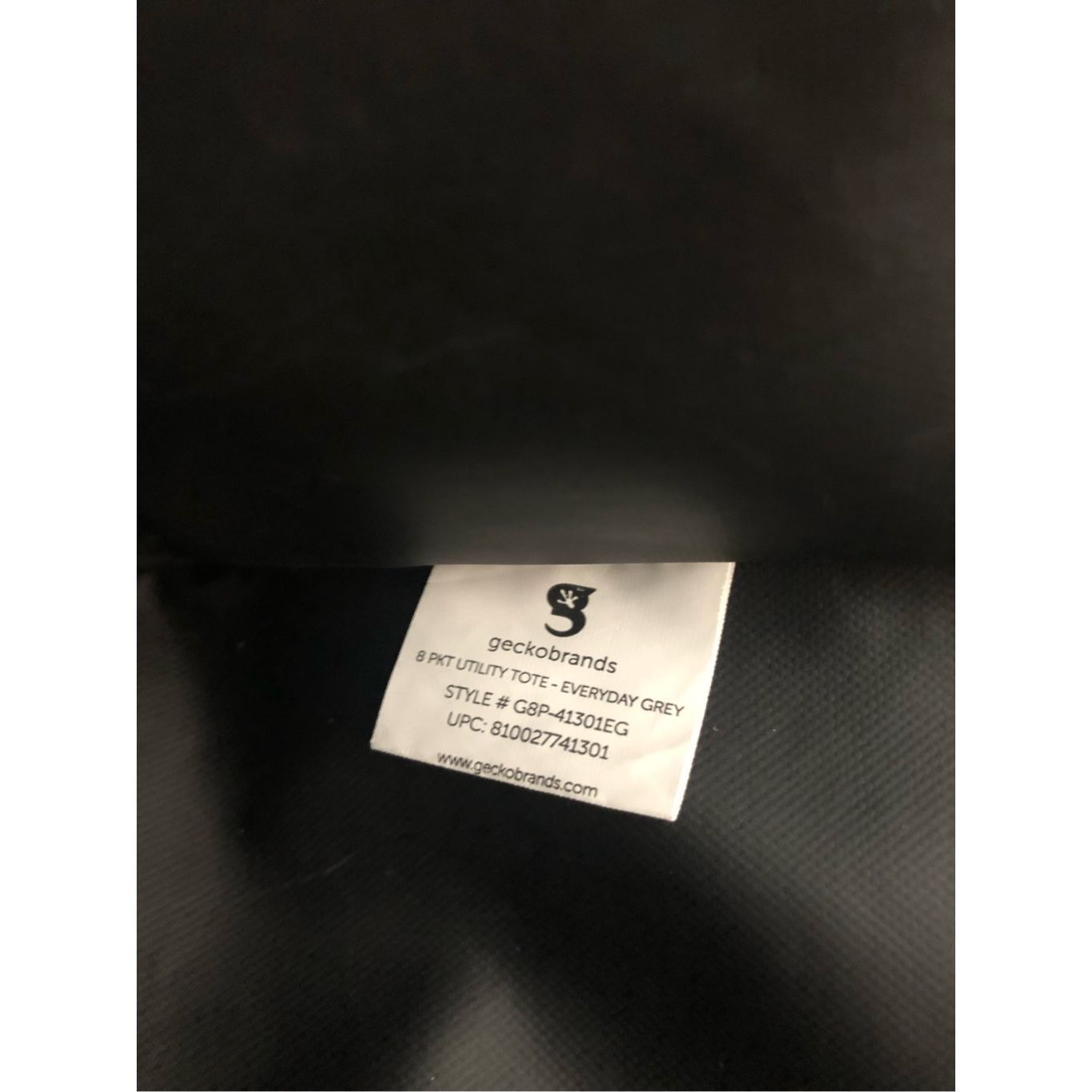 Other Geckobrands Gray Eight Outer Pocket Everyday Tote Size ONE SIZE - 7 Thumbnail