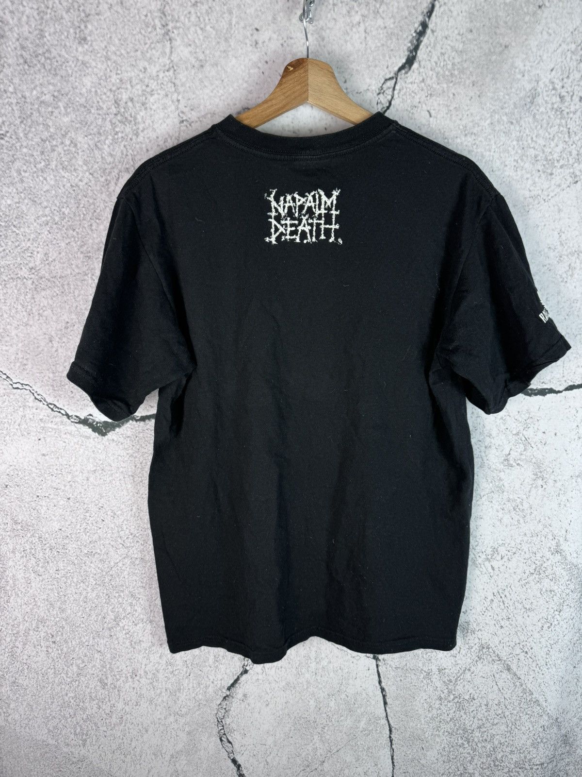 Band Tees 00s Napalm Death Musical Destruction NO SLAVES Size US M / EU 48-50 / 2 - 2 Thumbnail