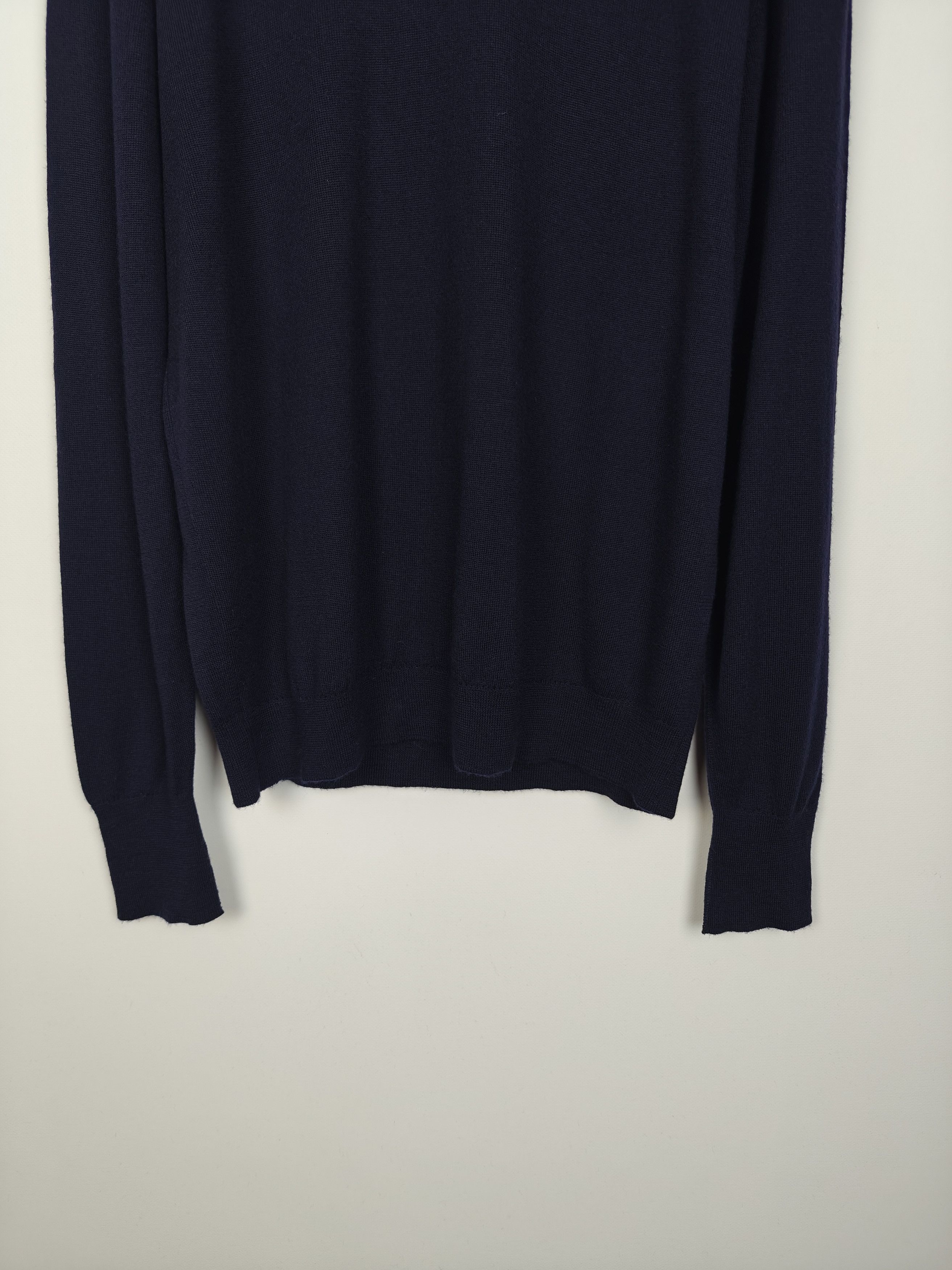 Other Hodgson Pure Wool Sweater Pullover Creneck Blue size XL Size US XL / EU 56 / 4 - 3 Thumbnail