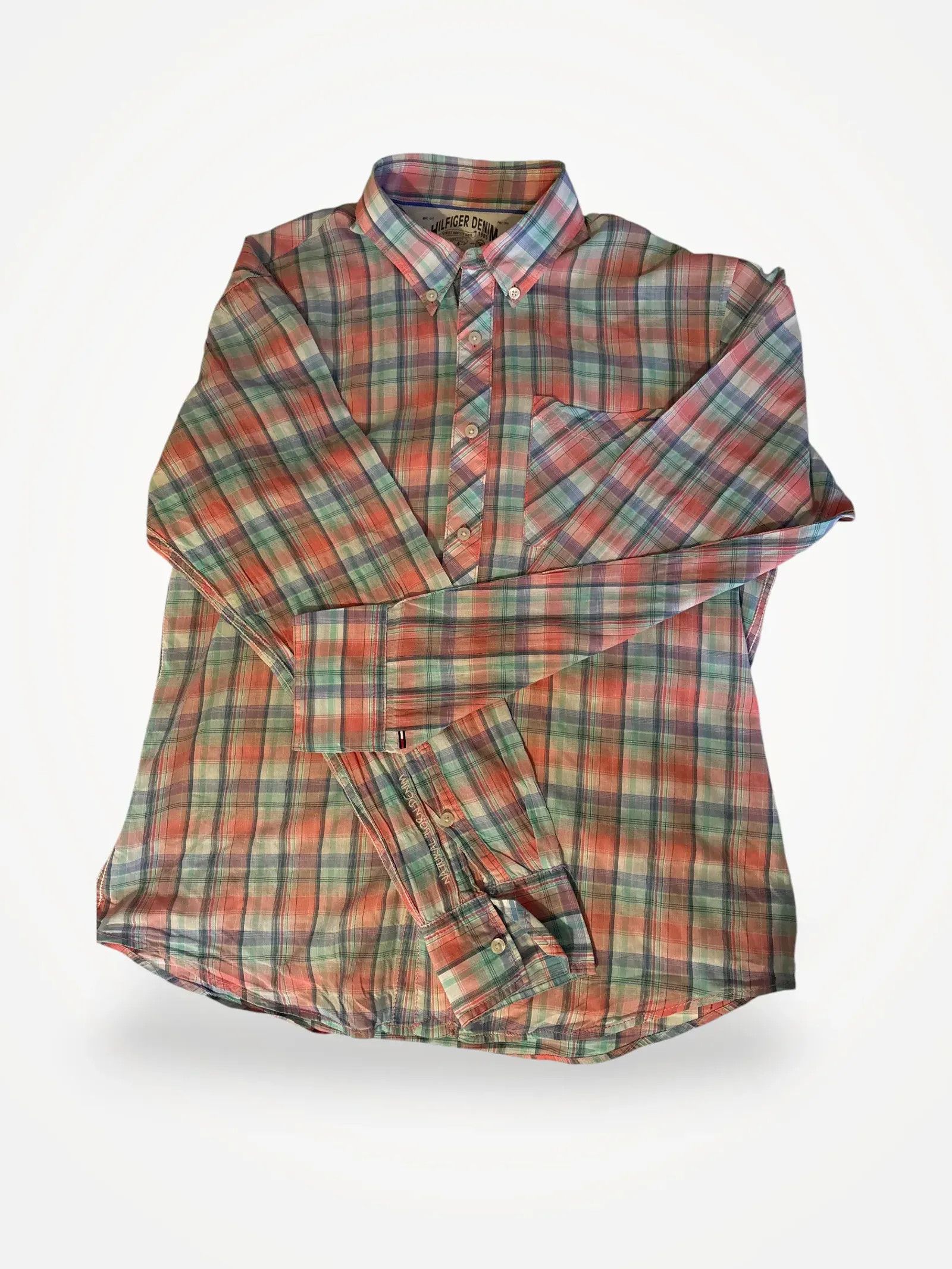 Tommy Hilfiger Hilfiger Denim Shirt Size US M / EU 48-50 / 2 - 1 Thumbnail