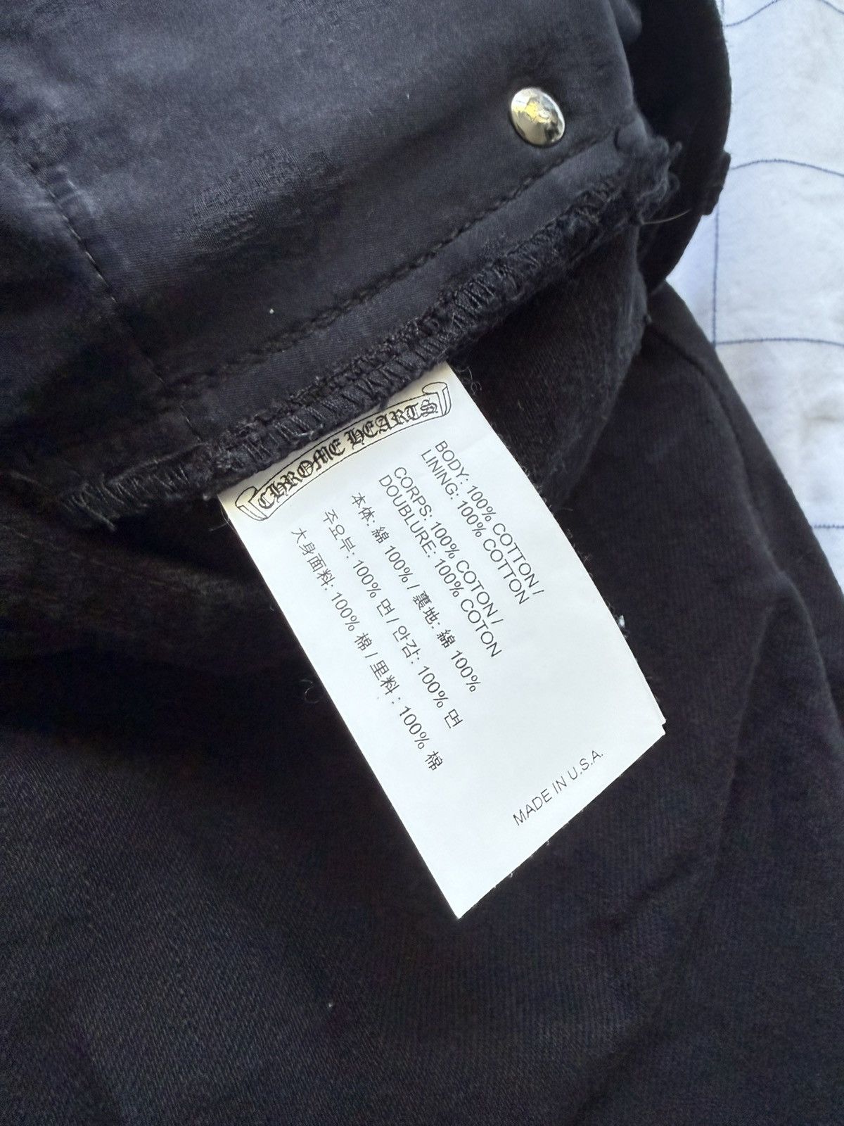 Chrome Hearts Chrome Hearts Fleurknee denim Size US 33 - 6 Thumbnail