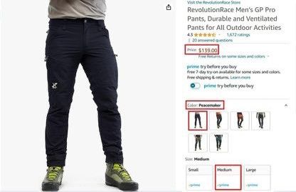 image of Revolution Clothing Revolutionrace Men’S Gp Pro Pants in Blue, Men's (Size 32)
