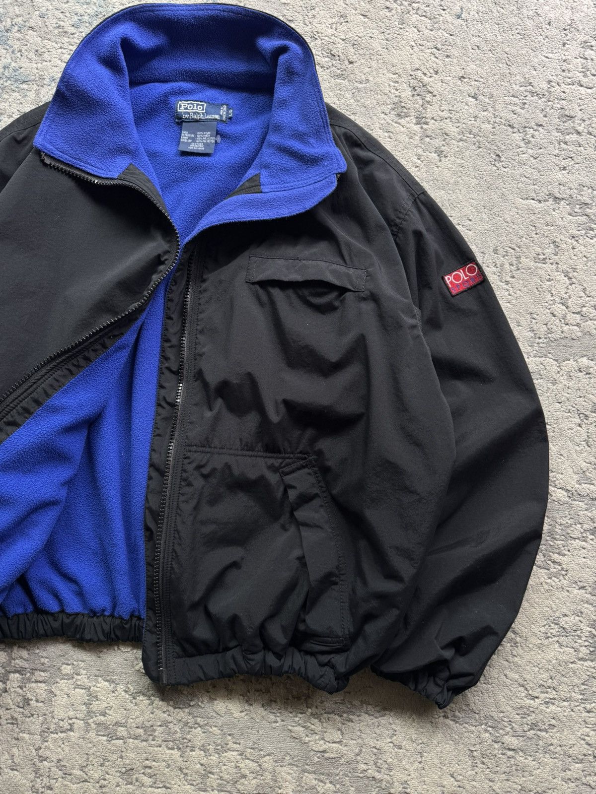 Polo Ralph Lauren Polo Ralph Lauren Sport vintage Nylon Fleece Jacket size L Size US L / EU 52-54 / 3 - 4 Thumbnail