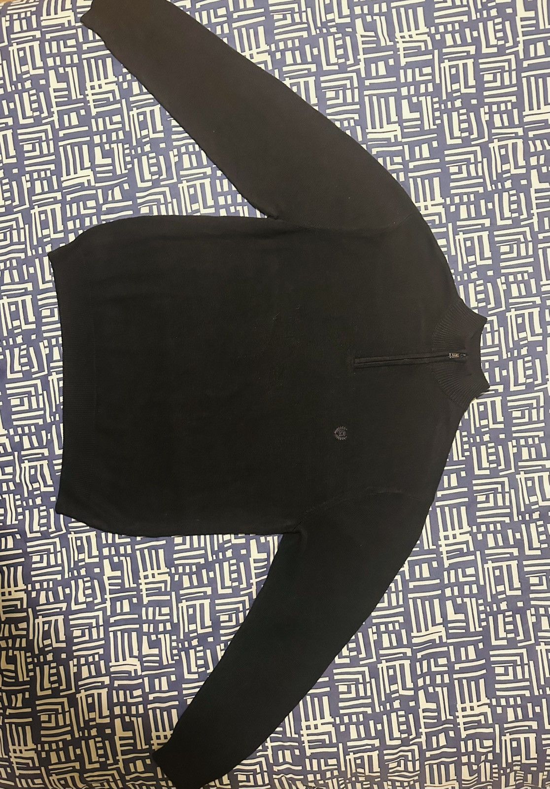 Chaps Ralph Lauren × Vintage VINTAGE CHAPS by RALPH LAUREN - Men's Zip Up Sweater Size US XL / EU 56 / 4 - 1 Thumbnail