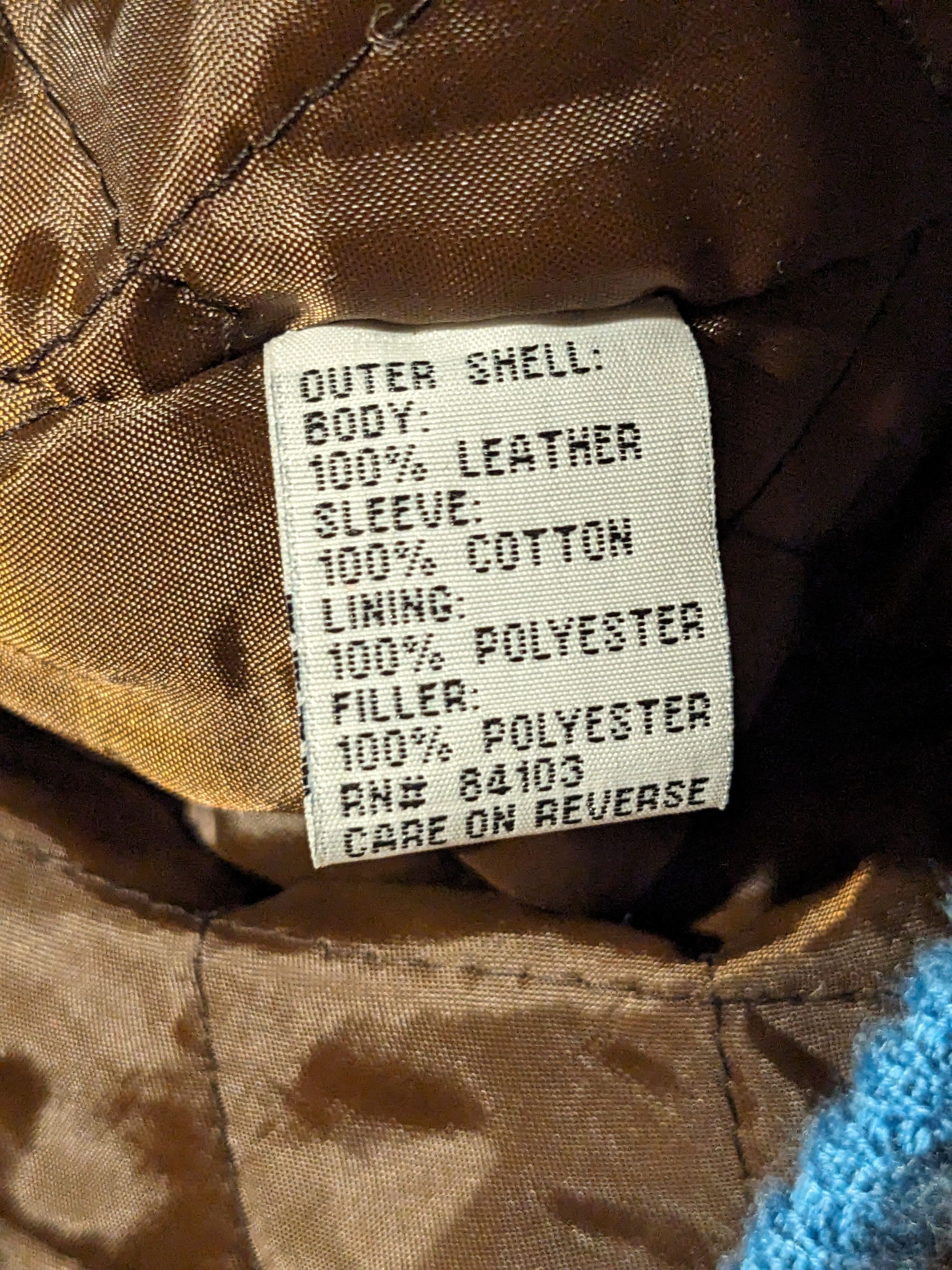 Vintage Vintage 90s Alaska Trails Outdoor Wear Small Leather Jacket Size US S / EU 44-46 / 1 - 4 Thumbnail