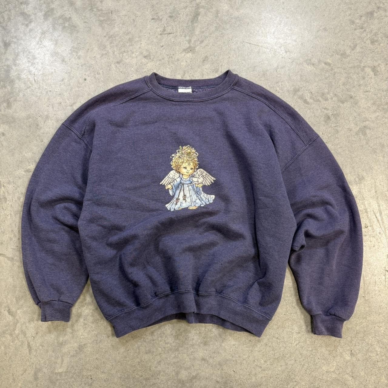 Vintage angle graphic 1990s Crewneck
