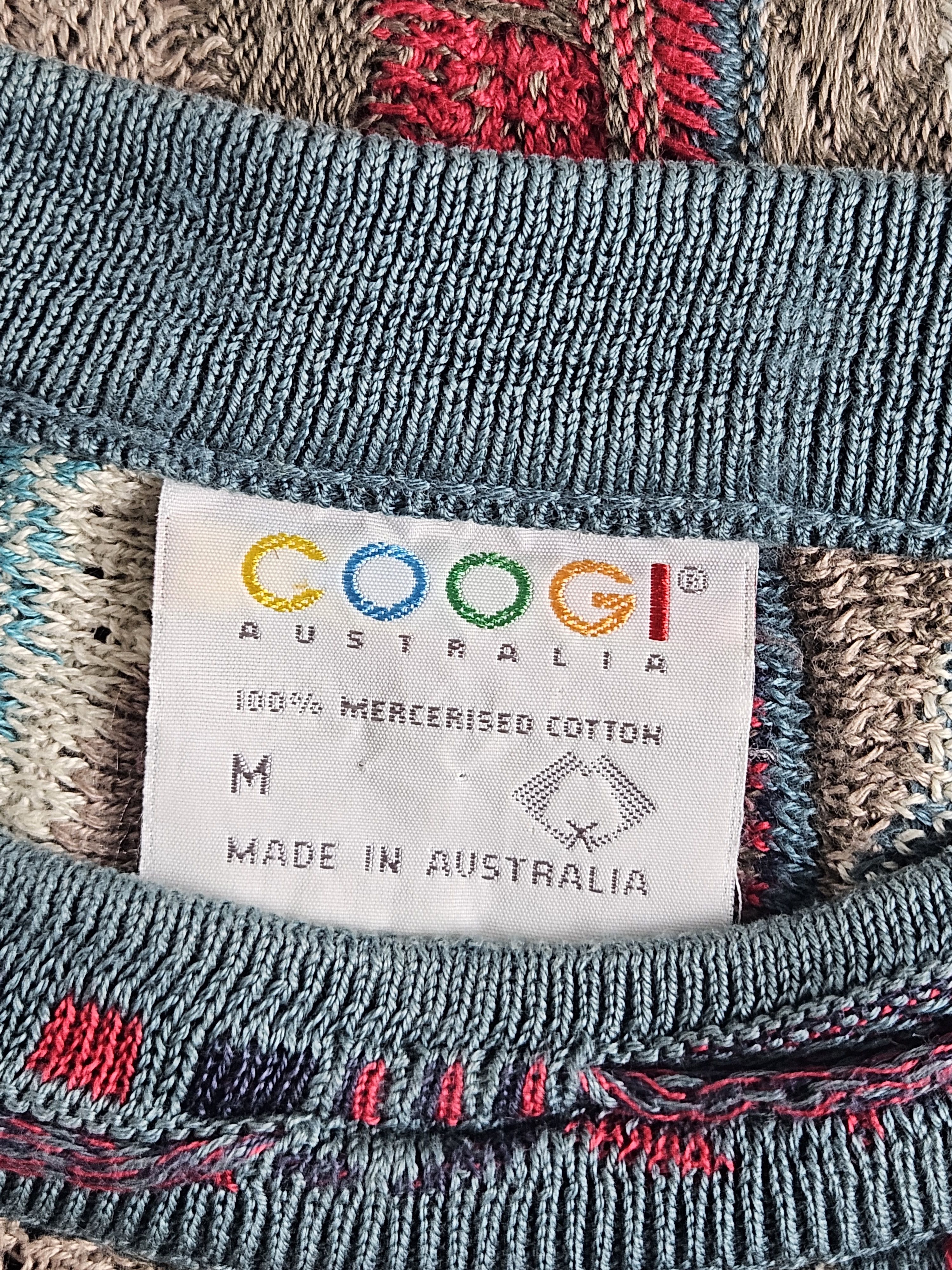 Coogi Vintage Coogi Rainbow Cable Australia Knit biggie Sweater Size US M / EU 48-50 / 2 - 4 Thumbnail
