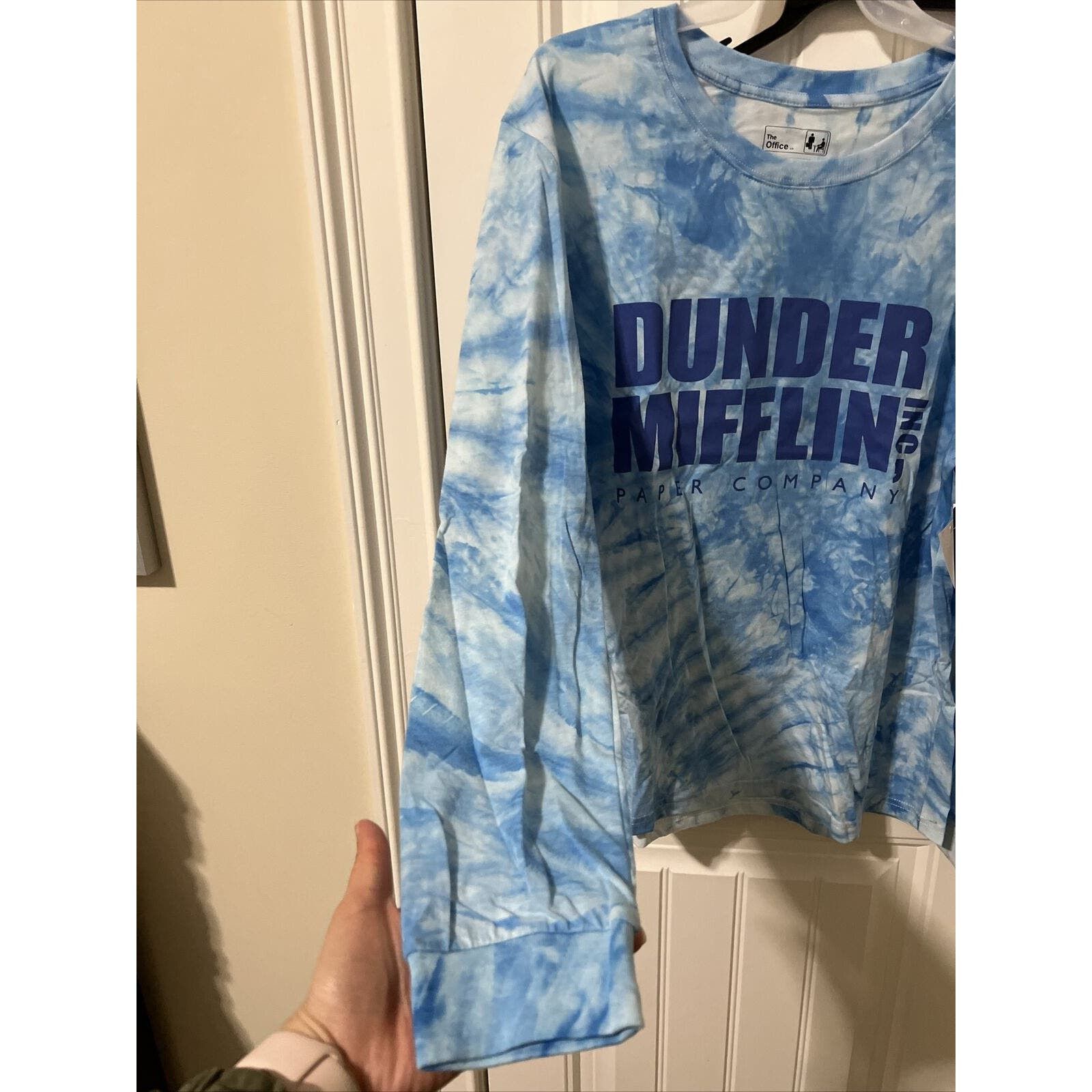 Other The office Dunder Mifflin Paper Long Sleeve Tie Dye T-Shirt Size XXL / US 16-18 / IT 52-54 - 4 Thumbnail