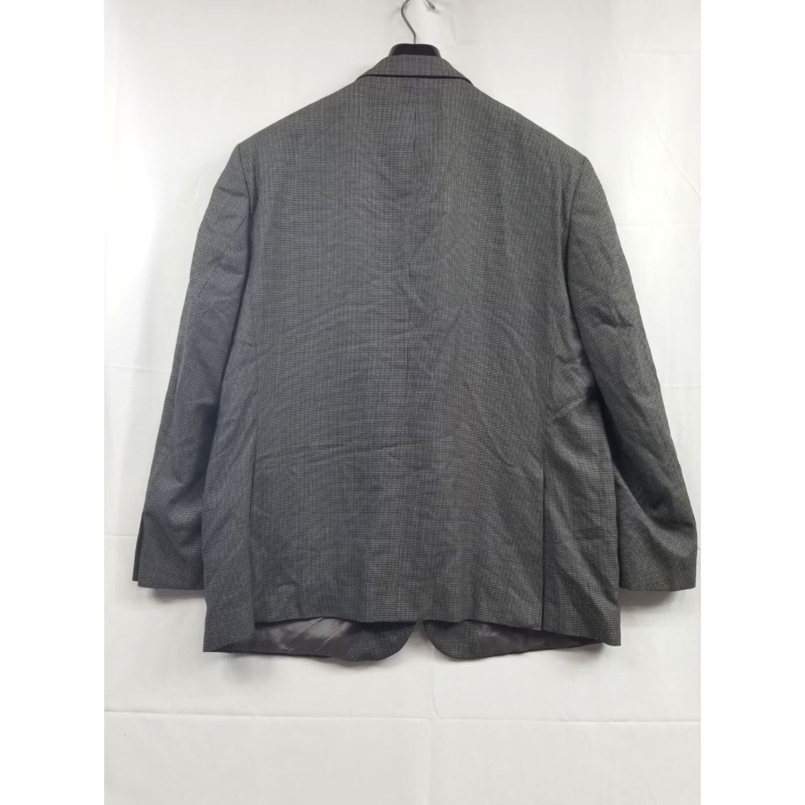 Loro Piana Cremieux Blazer Mens 50R Wool Gray Two-Button Peak Lapel Single-Breasted Sport Coat Jacket Regular Size 50 Mens Size 50R - 2 Thumbnail