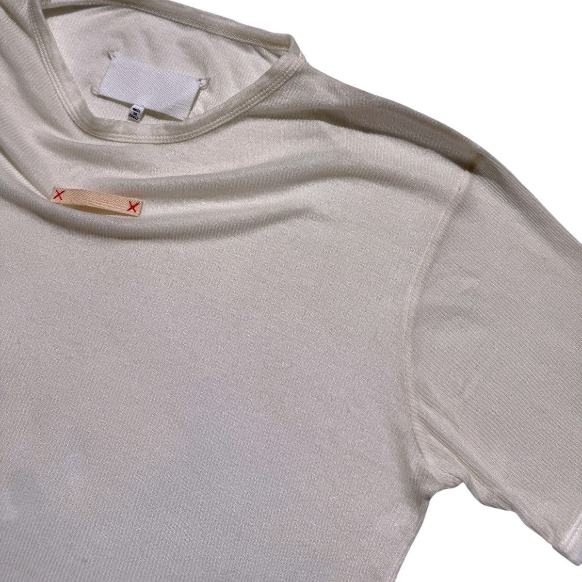 Maison Margiela Essential ribbed stretch tee Size US L / EU 52-54 / 3 - 2 Thumbnail