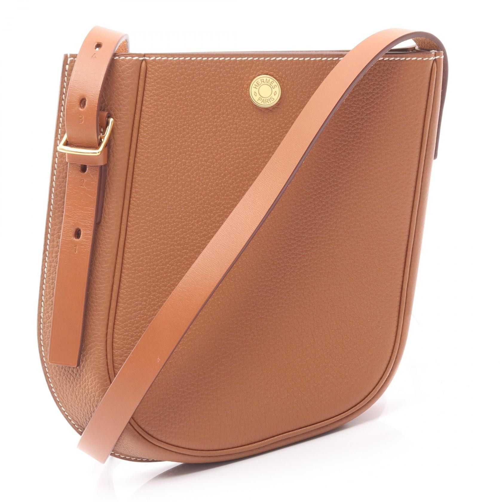 Hermes Hermes Hermes Perspective Cavaliere21 Calfskin Shoulder Bag Leather Shoulder Bag Z(2021) DUTY FREE for USA Size ONE SIZE - 1 Thumbnail