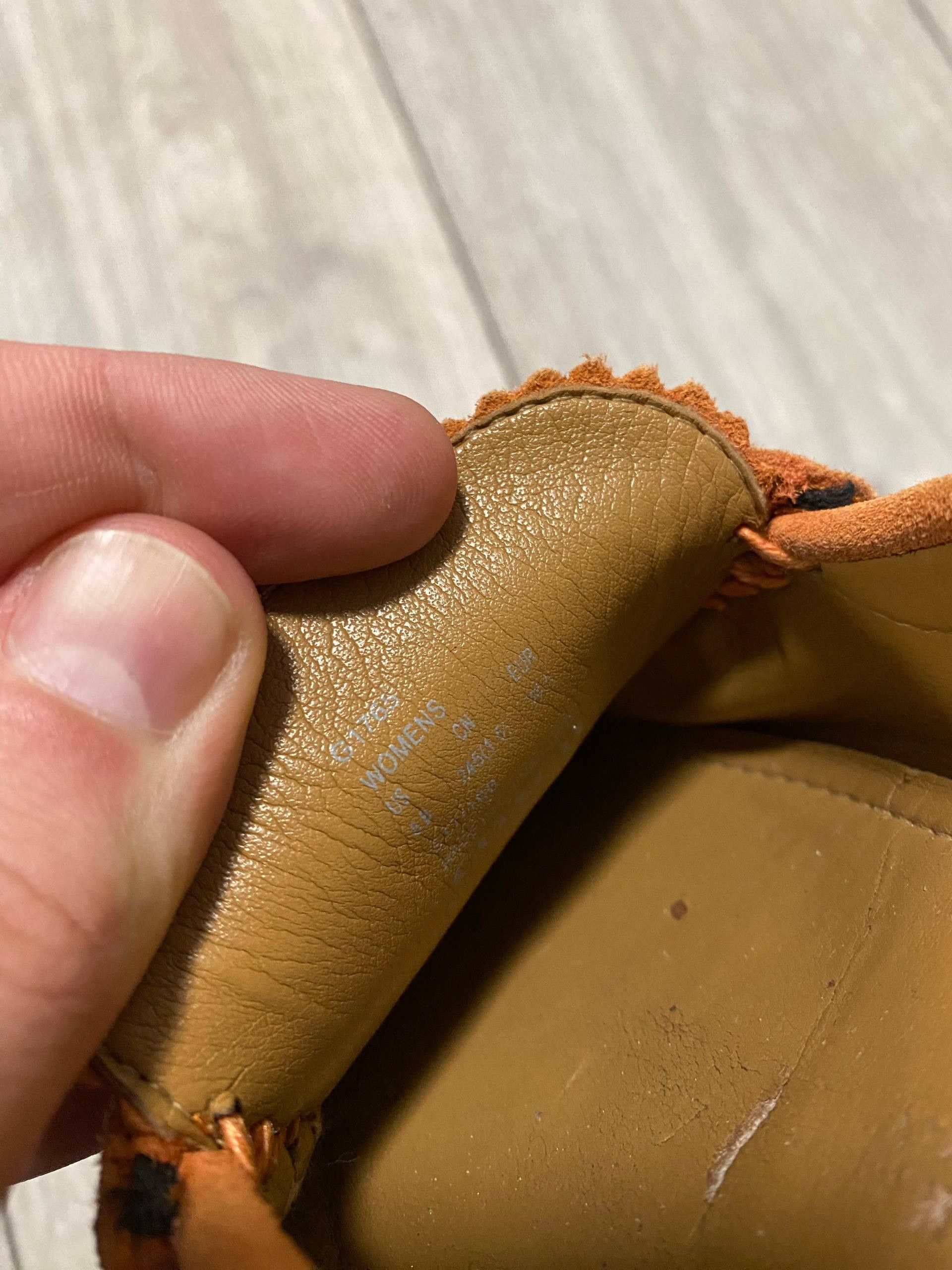Coach Coach Loafers Suede Orange Ballet Flats Mini Logo Size US 7.5 / IT 37.5 - 6 Thumbnail