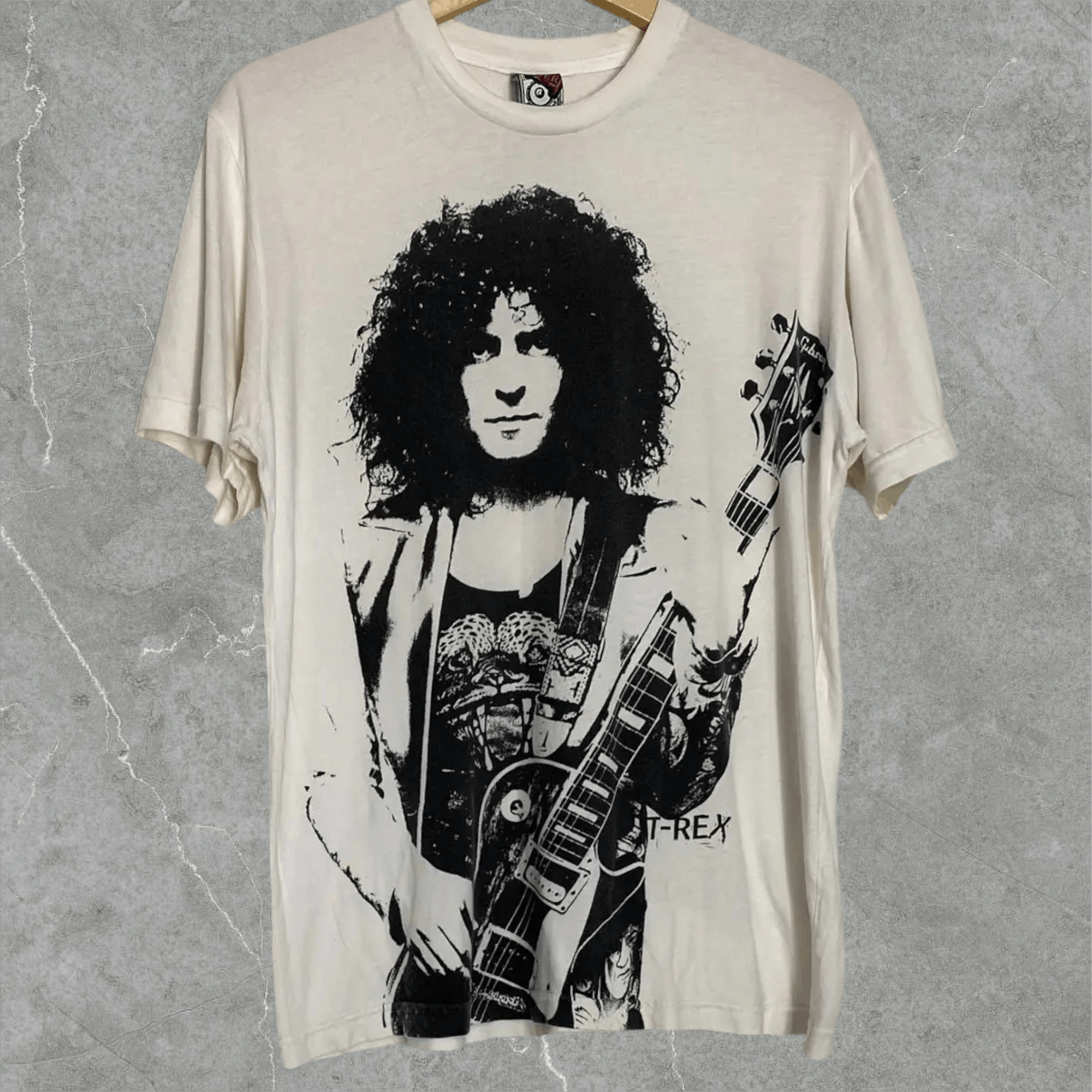 Band Tees × Vintage Vintage Rare Marc Bolan T Rex T Shirt Size US M / EU 48-50 / 2 - 1 Thumbnail