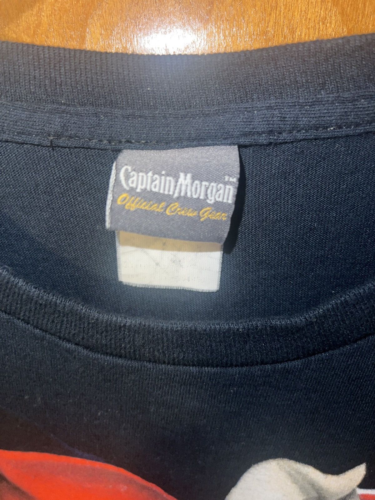 Vintage Vintage Captain Morgan t-shirt Size US M / EU 48-50 / 2 - 2 Thumbnail