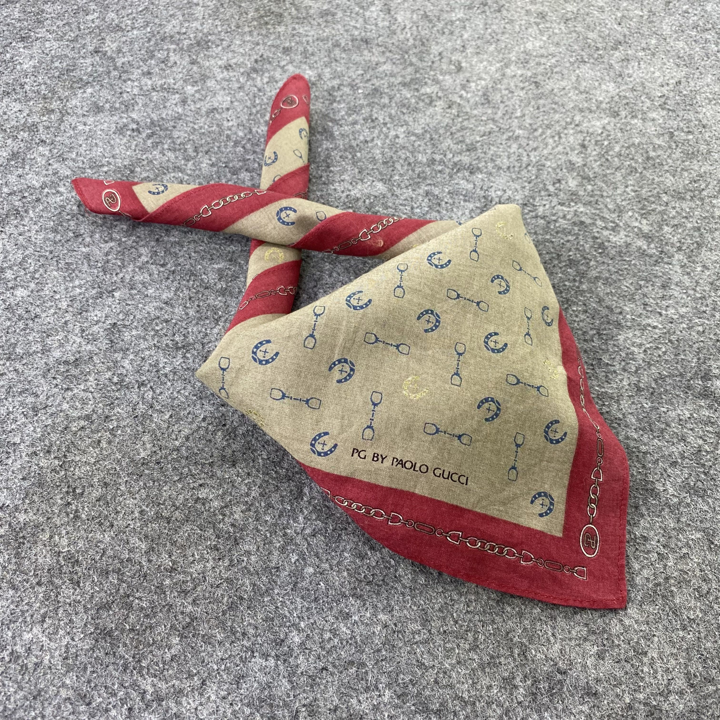 Paolo Gucci Paolo Gucci Handkerchief / Bandana / Neckerchief-B800 Size ONE SIZE - 1 Thumbnail