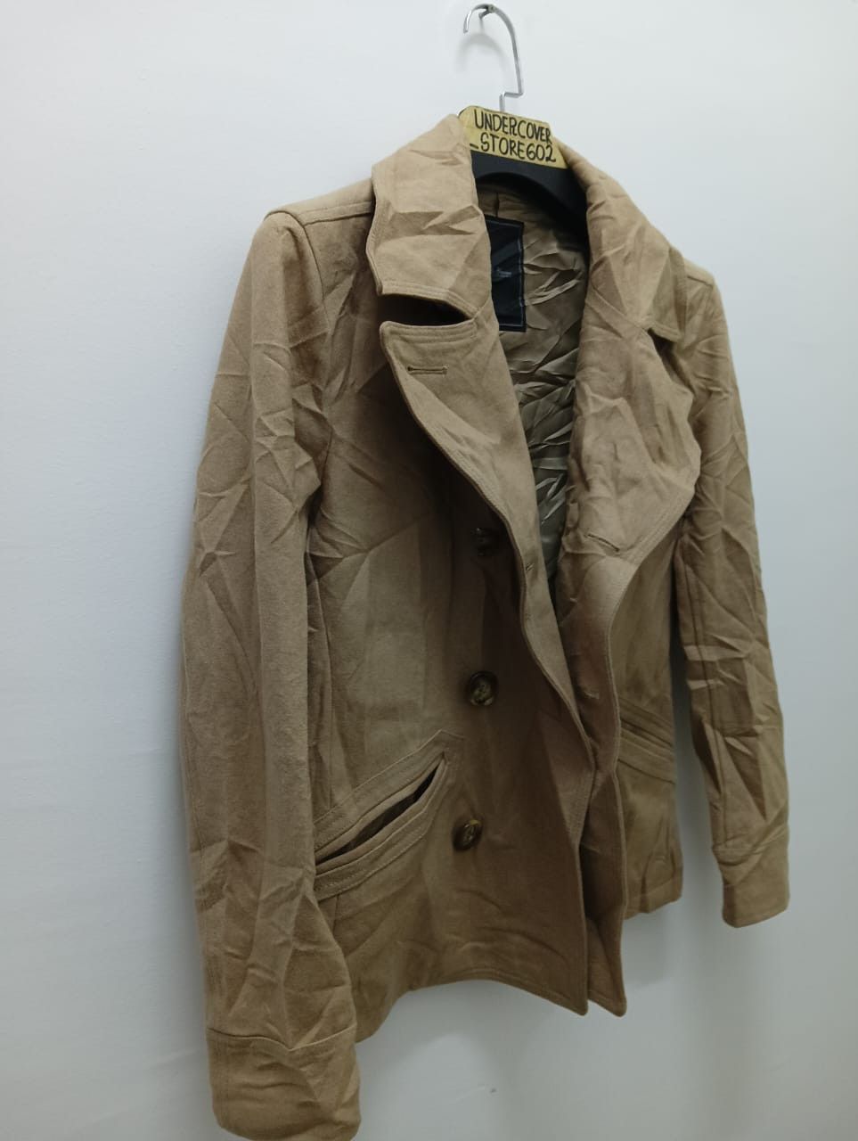 Issey Miyake × Japanese Brand × Tete Homme 🔥Tete Homme By ISSEY MIYAKE Trench Coat Size US S / EU 44-46 / 1 - 3 Thumbnail