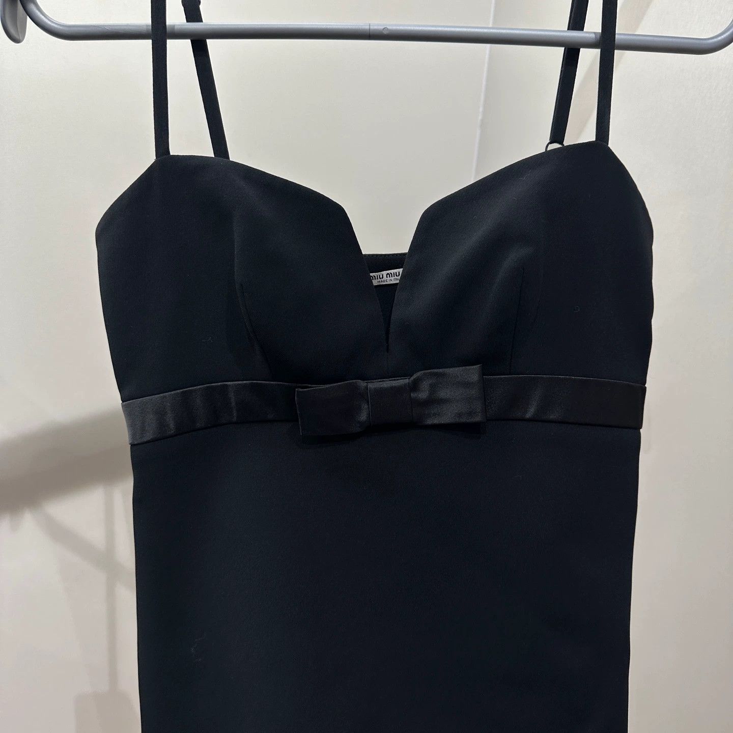Miu Miu MIU MIU Bow Cami Dress mar636 36 Size XS / US 0-2 / IT 36-38 - 6 Thumbnail