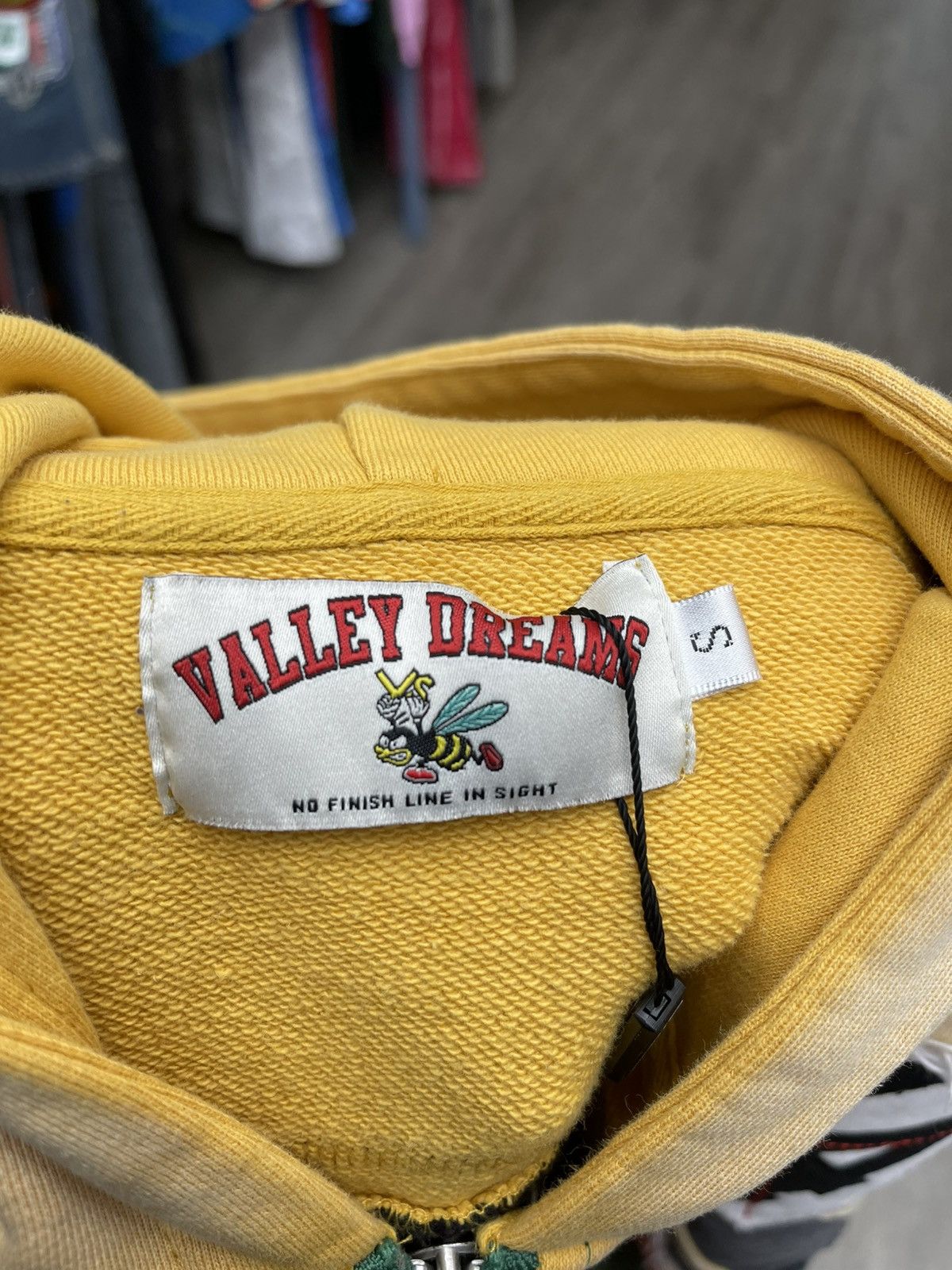 Vale Vale zip up Hoodie (yellow/Navy/green) Size US S / EU 44-46 / 1 - 3 Thumbnail
