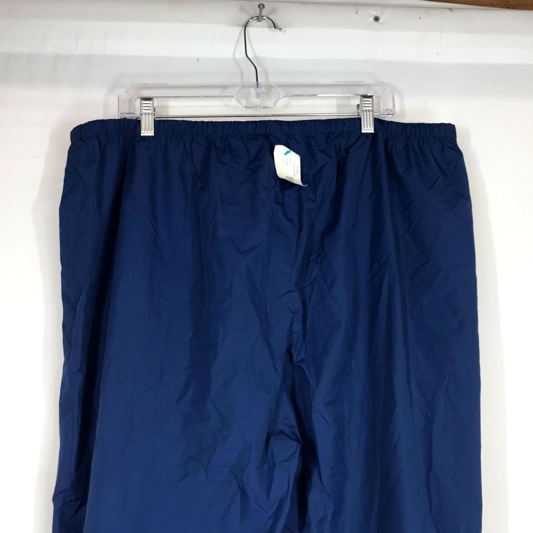 Sierra Designs VINTAGE SIERRA DESIGNS MEN'S Pants L/XL BLUE POLYESTER DRAWSTRING WAIST RAIN PANTS Size US 33 - 5 Thumbnail