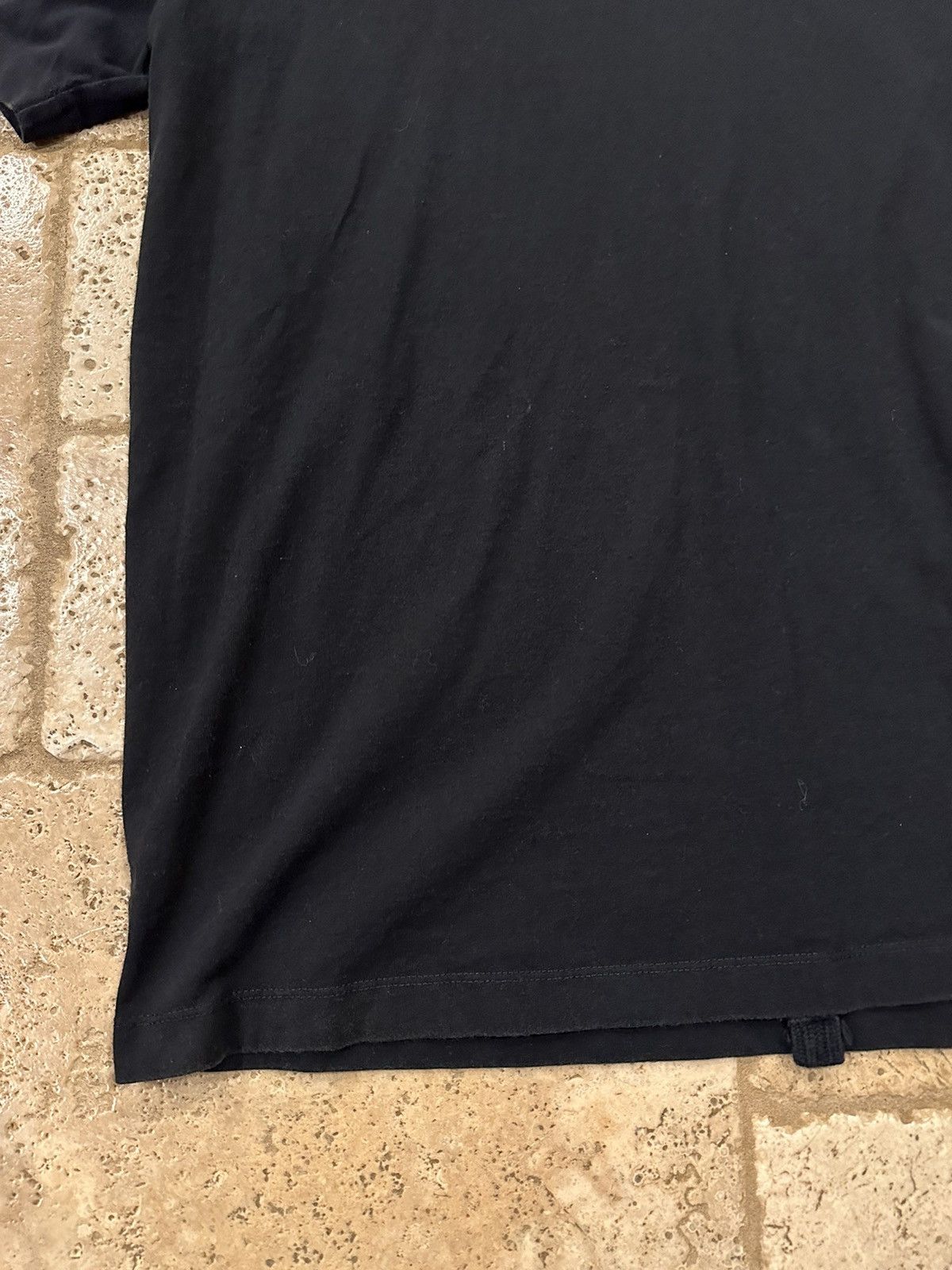 Off-White Off-White Virgil Abloh Script Logo Black T-Shirt Size US XXL / EU 58 / 5 - 4 Thumbnail