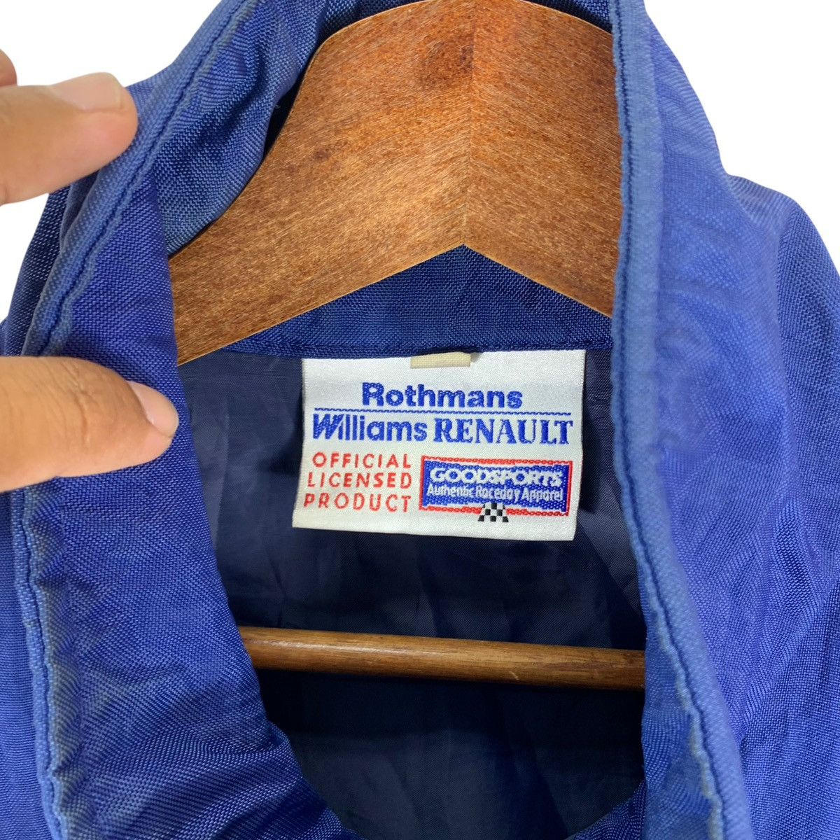 Honda × Vintage VINTAGE ROTHMANS WILLIAMS RENAULT RACING LIGHT JACKET Size US L / EU 52-54 / 3 - 5 Thumbnail