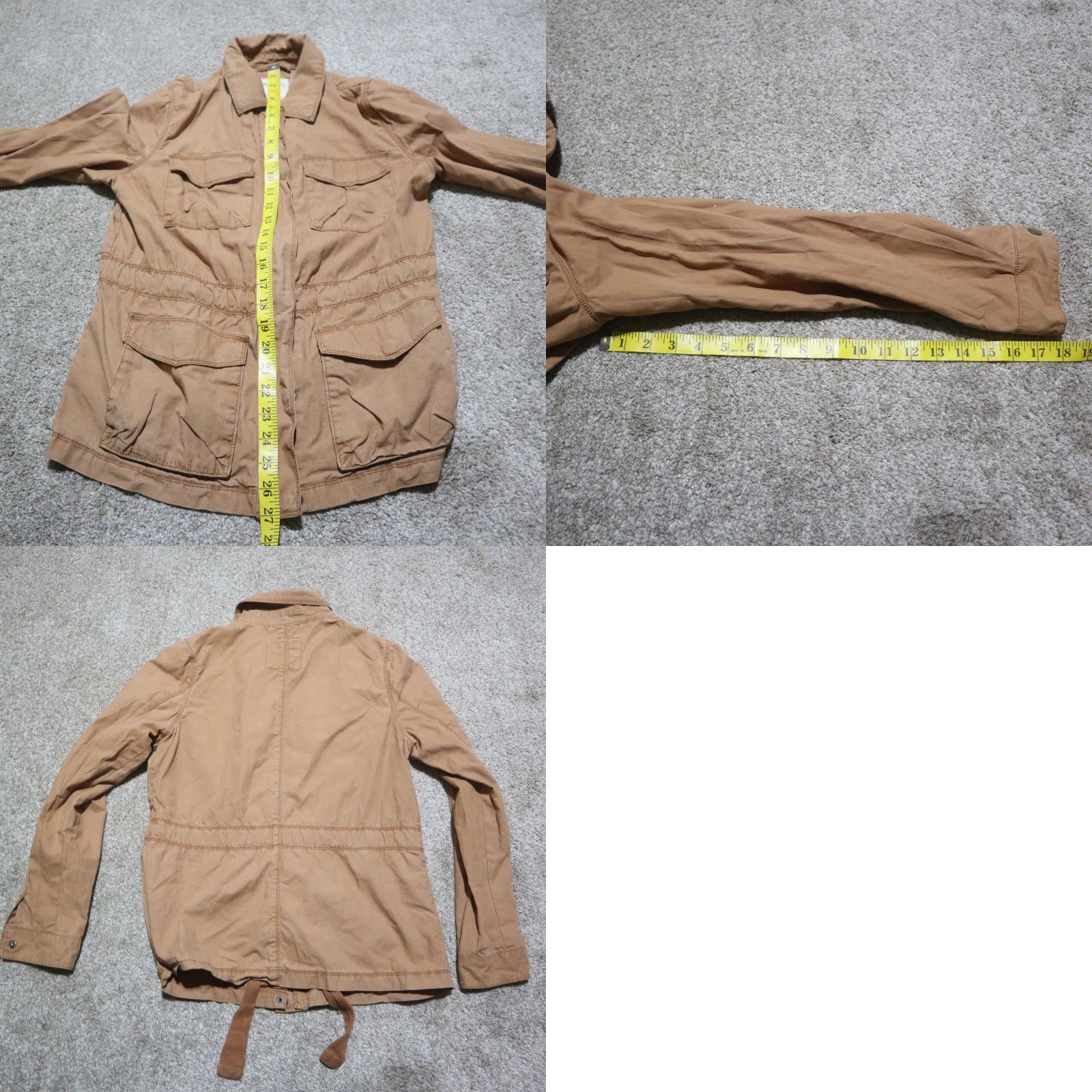 Old Navy Old Navy Jacket Corduroy Brown Button Up with Pockets Womens S Adult Small Brown Corduroy Jacket 90s Classic Womens Size S / US 4 / IT 40 - 8 Thumbnail