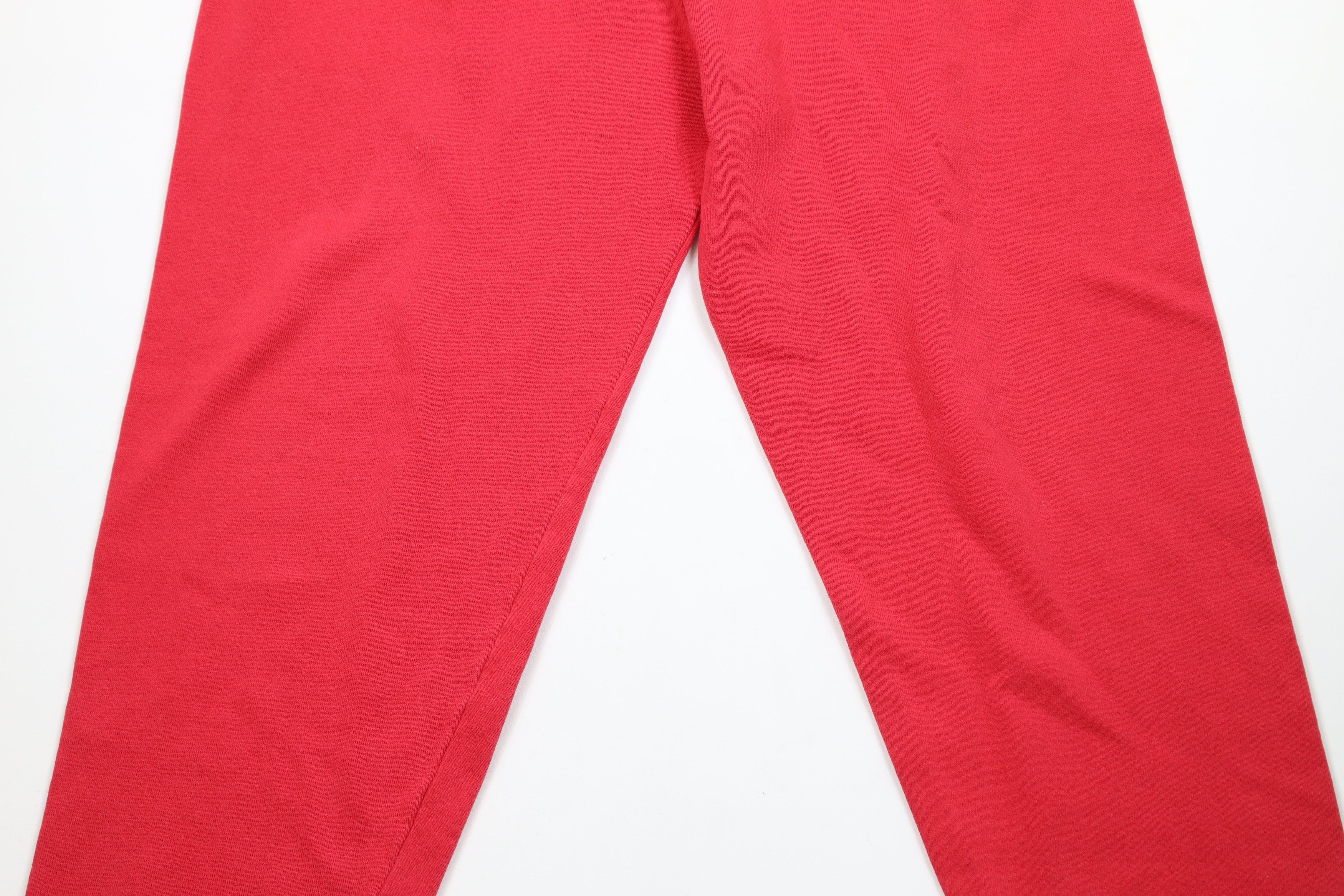 Vintage Vintage 90s USA Olympics Spell Out Sweatpants Joggers Red Size US 34 / EU 50 - 3 Thumbnail