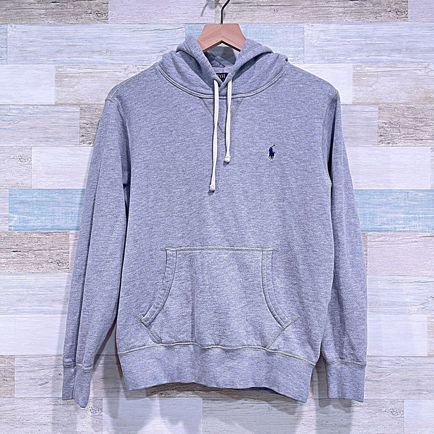 Polo Ralph Lauren POLO Ralph Lauren The RL Fleece Hoodie Heather Gray Mens XS Size US XS / EU 42 / 0 - 1 Thumbnail
