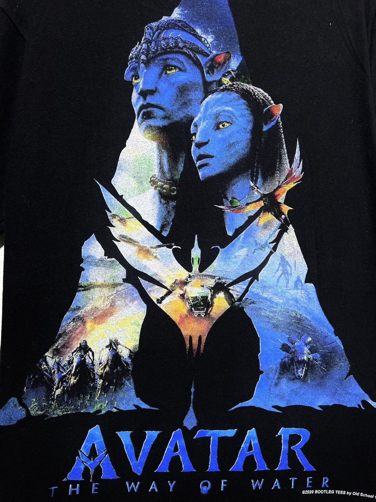 Vintage Avatar The Way of Water Bootleg Movie T-Shirt Size M Size US M / EU 48-50 / 2 - 4 Thumbnail