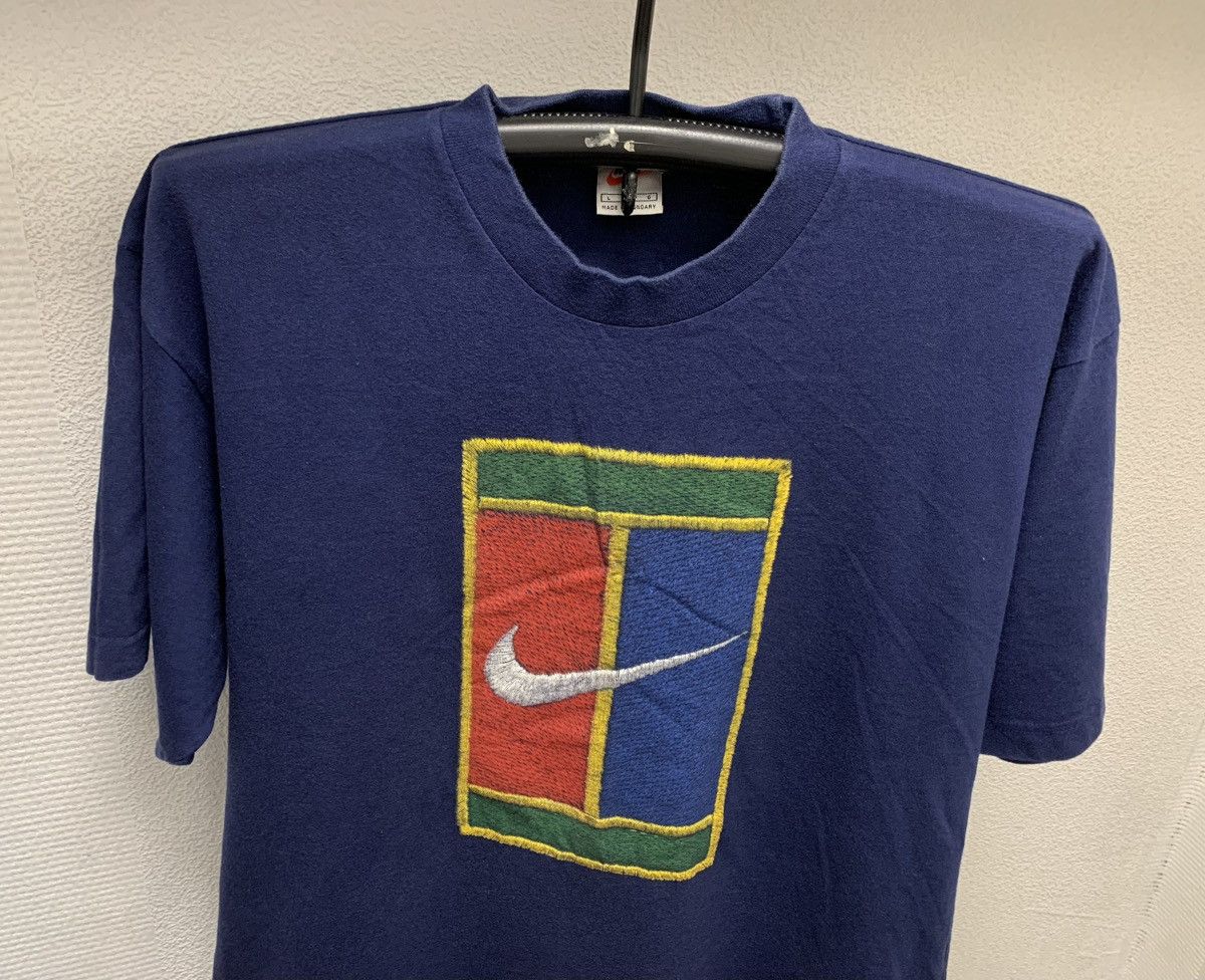 Nike Nike vintage big logo 1990 90th t-shirt L size made in USA Size US L / EU 52-54 / 3 - 2 Thumbnail