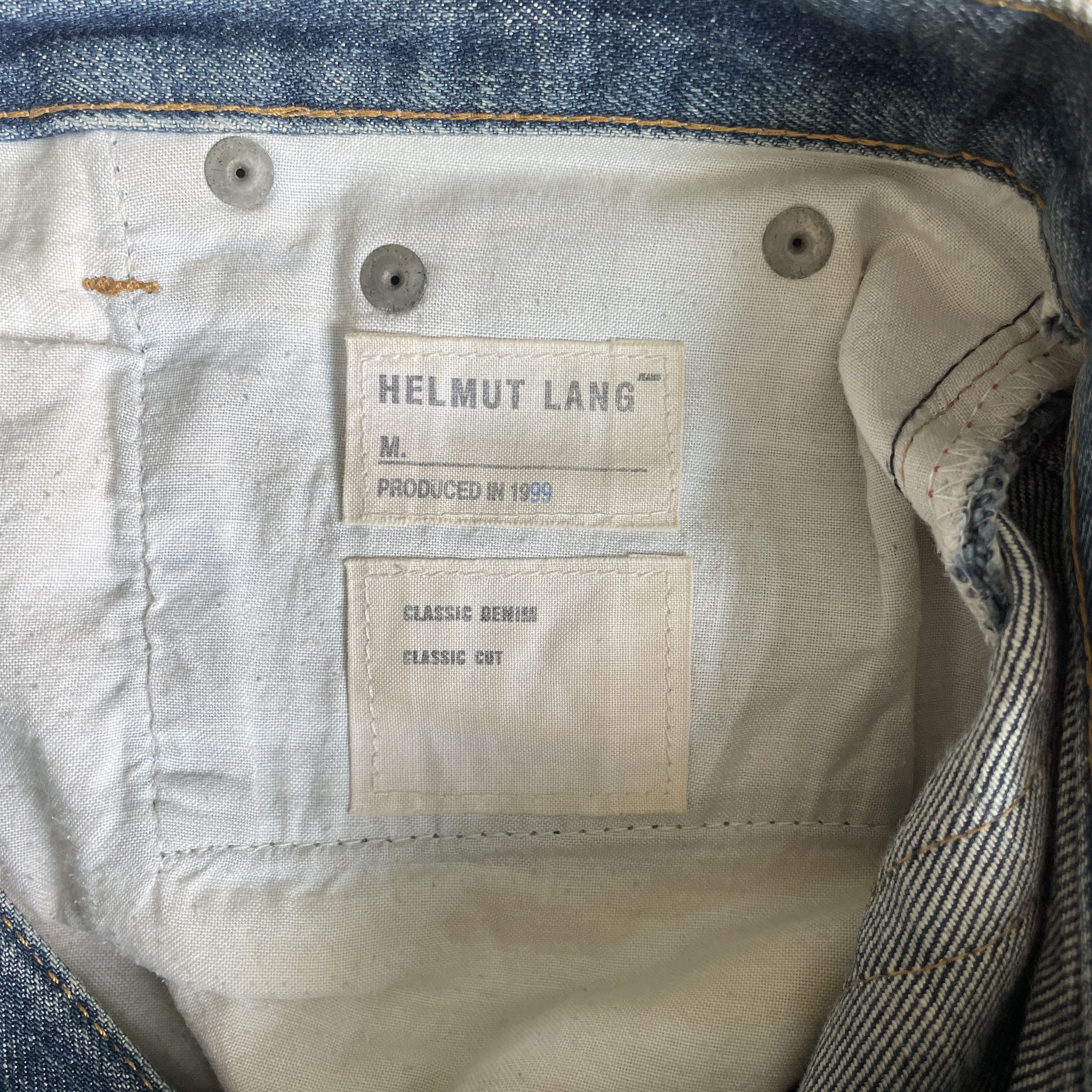 Helmut Lang HELMUT LANG 1999 Classic Cut Denim Size US 28 / EU 44 - 9 Thumbnail