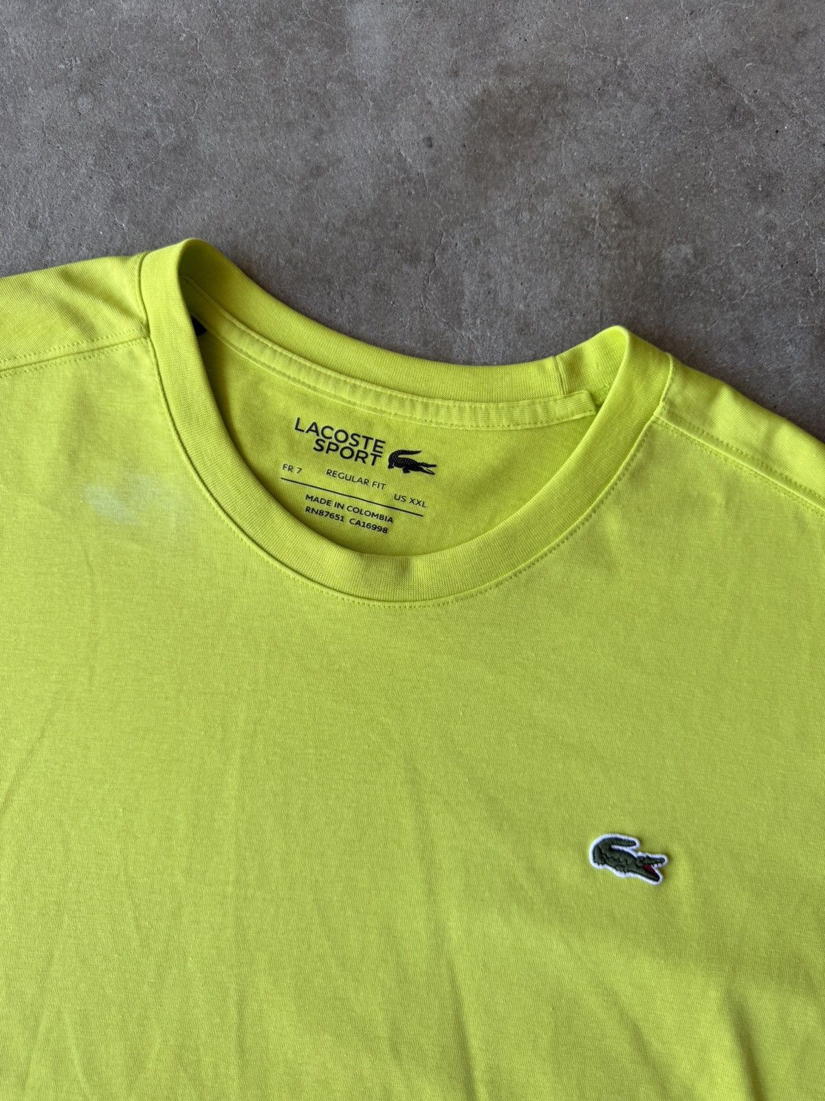 Lacoste × Vintage Lacoste Sport T Shirt Size XX - Large Size US XXL / EU 58 / 5 - 2 Thumbnail