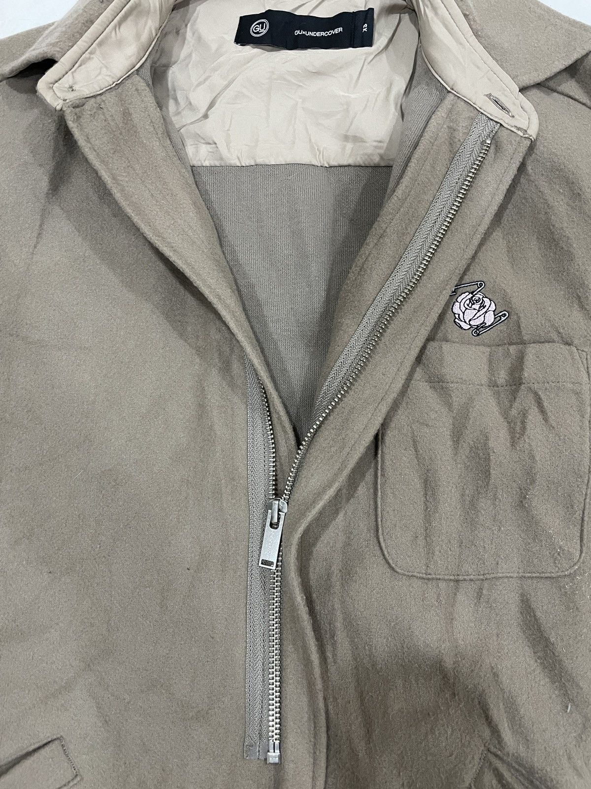 GU × Japanese Brand × Undercover G.u Collab Undercover Japan trench hunting jacket menswear Size US XS / EU 42 / 0 - 9 Thumbnail